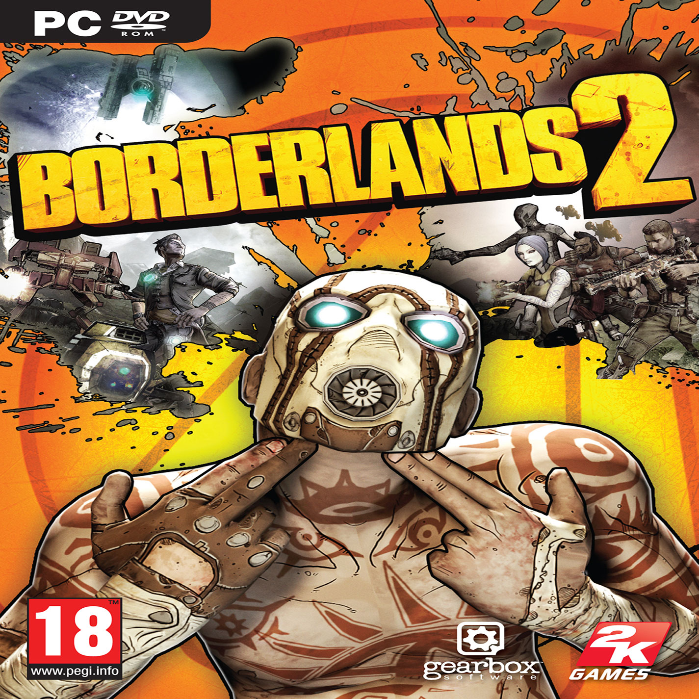 Borderlands 2 - predn CD obal