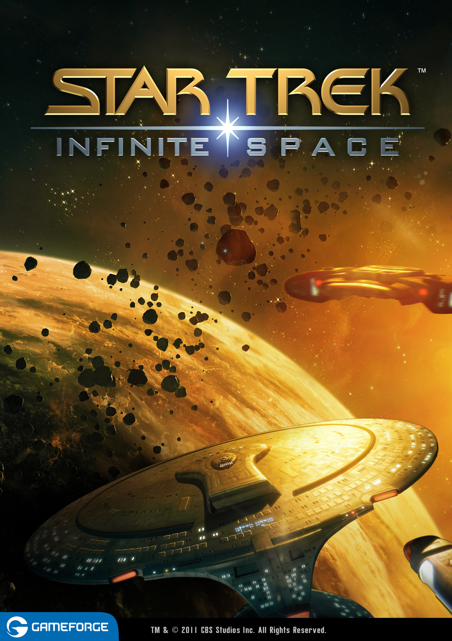 Star Trek: Infinite Space - predn DVD obal
