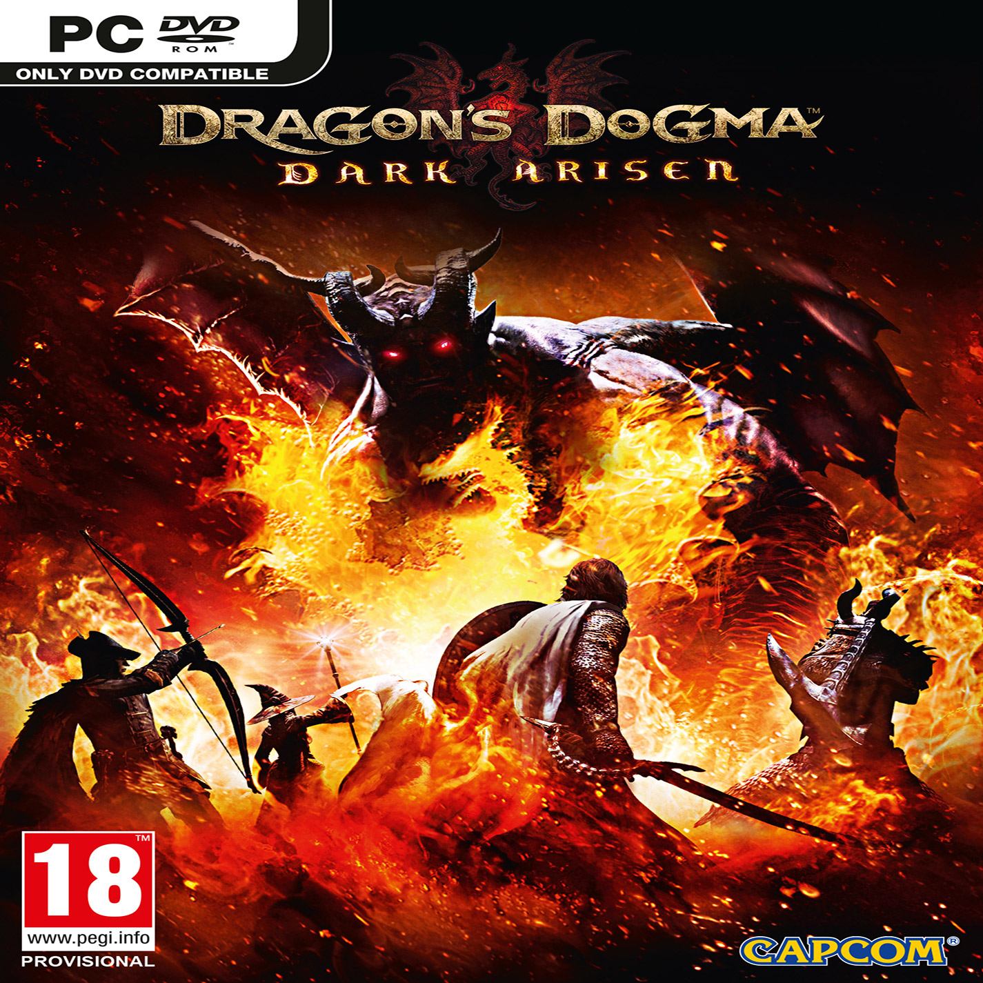 Dragon's Dogma: Dark Arisen - predn CD obal