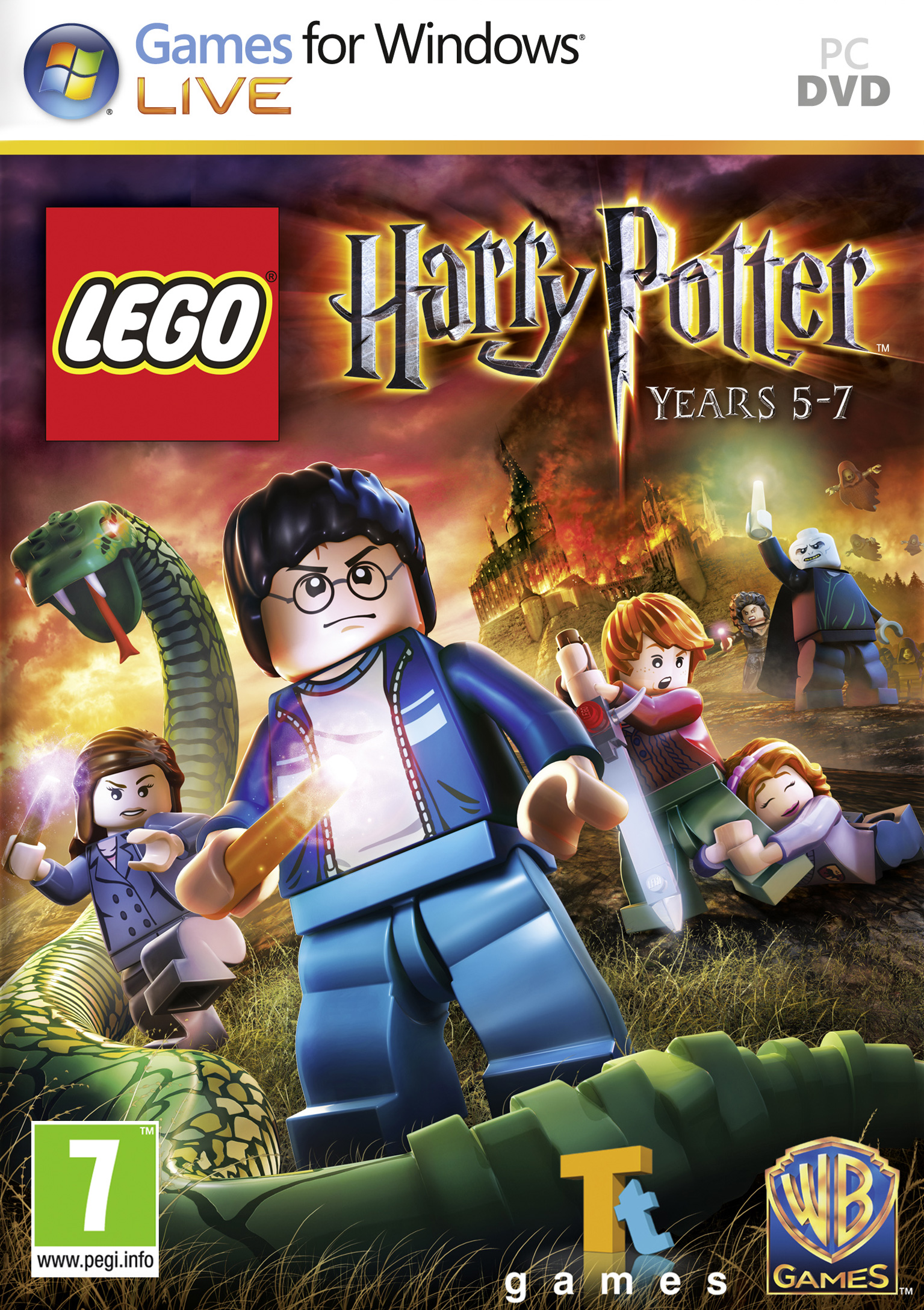 LEGO Harry Potter: Years 5-7 - predn DVD obal