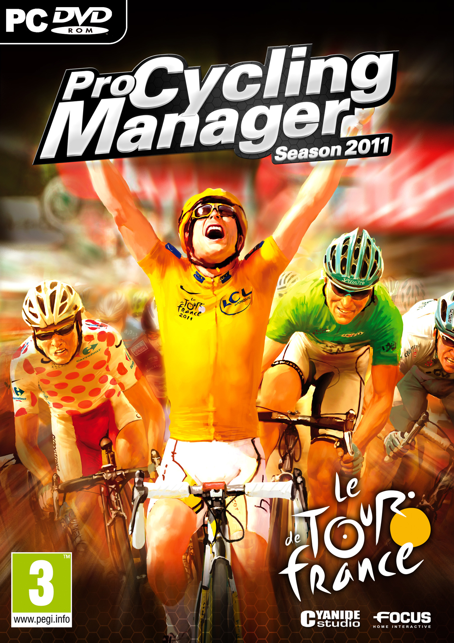 Pro Cycling Manager 2011 - predn DVD obal
