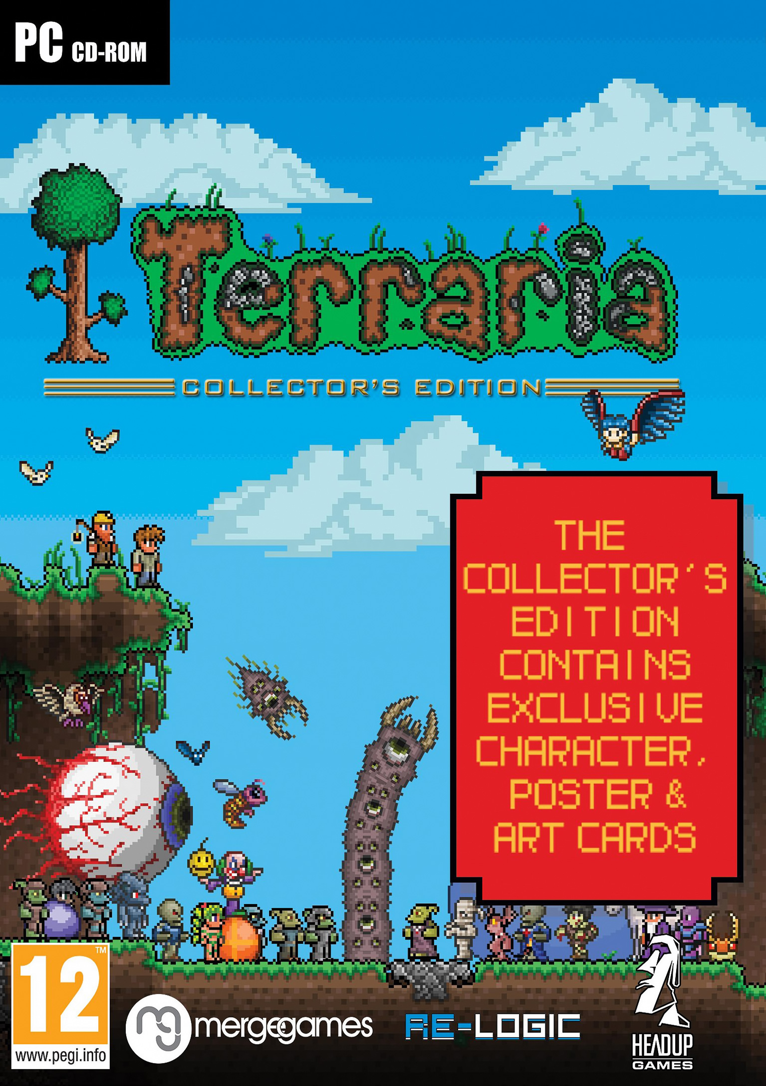 Terraria - predn DVD obal