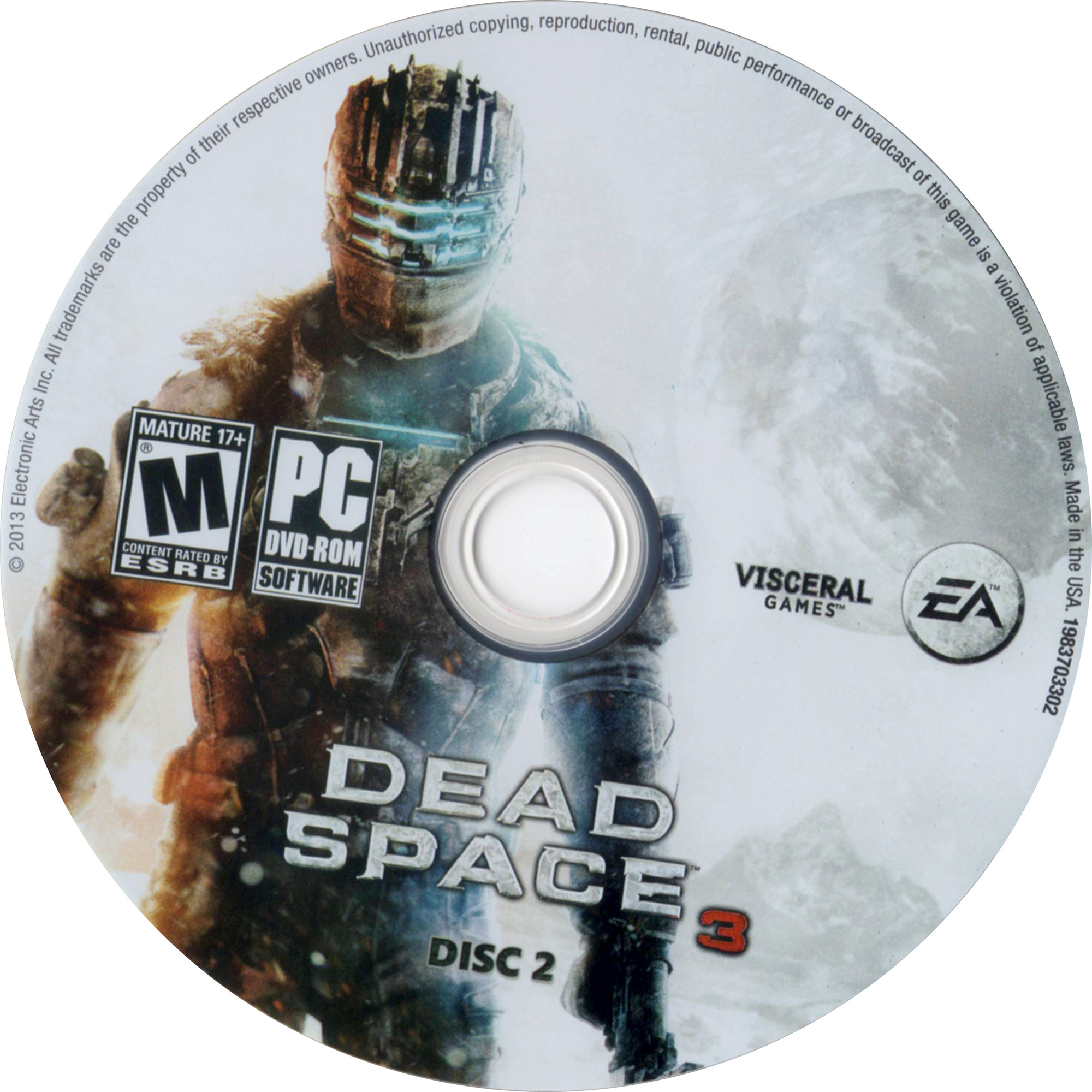 Dead Space 3 - CD obal 2