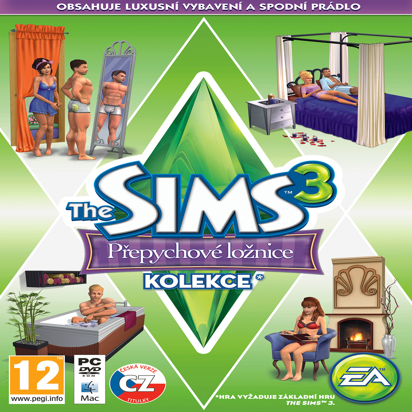 The Sims 3: Master Suite Stuff - predn CD obal 2