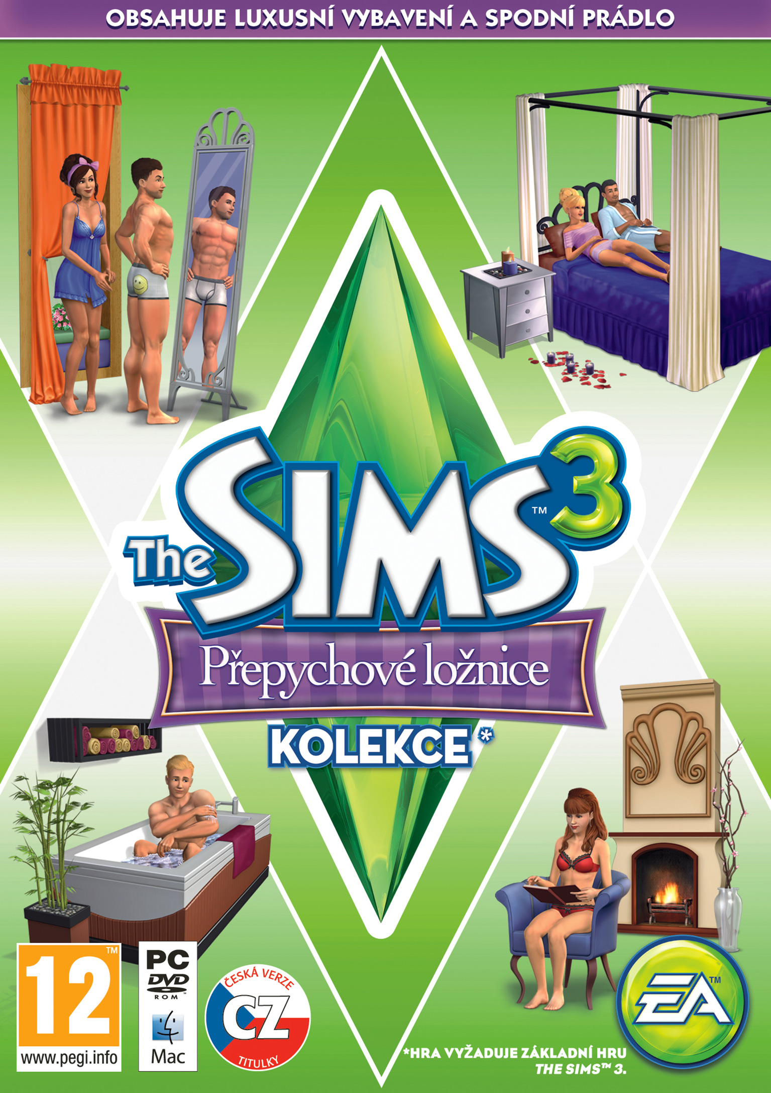 The Sims 3: Master Suite Stuff - predn DVD obal 2