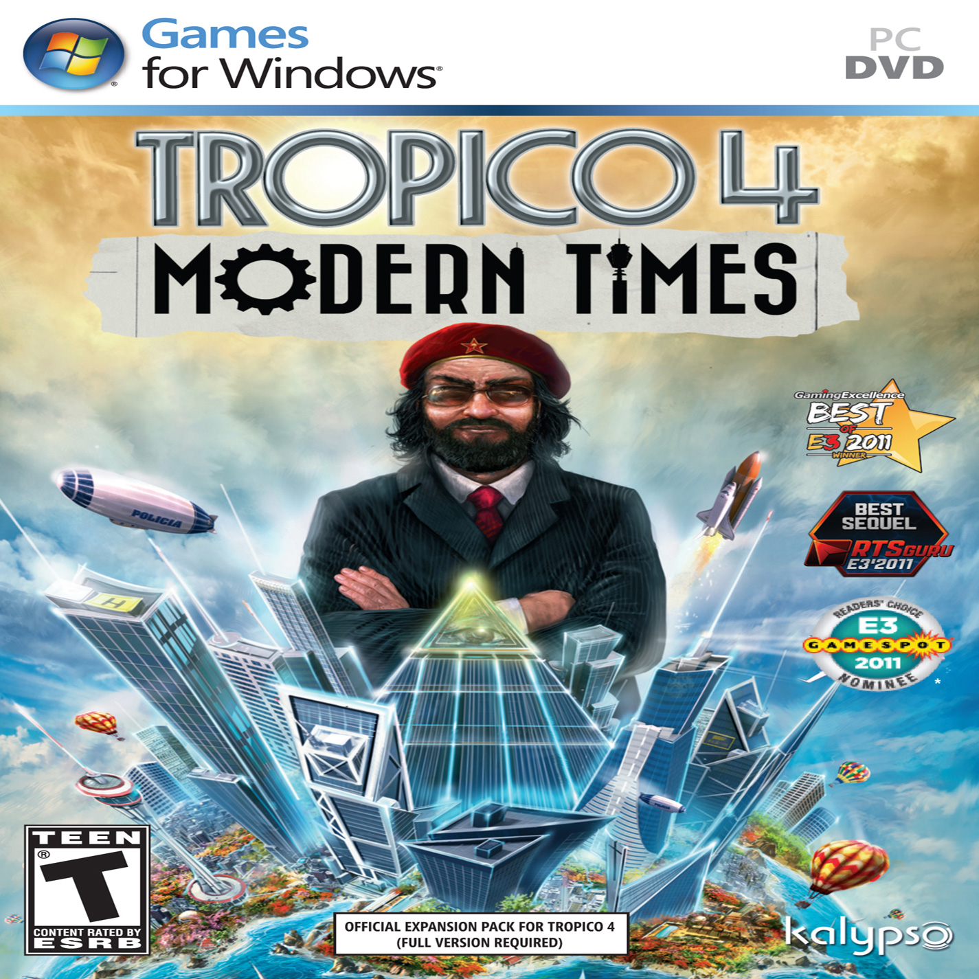 Tropico 4: Modern Times - predn CD obal