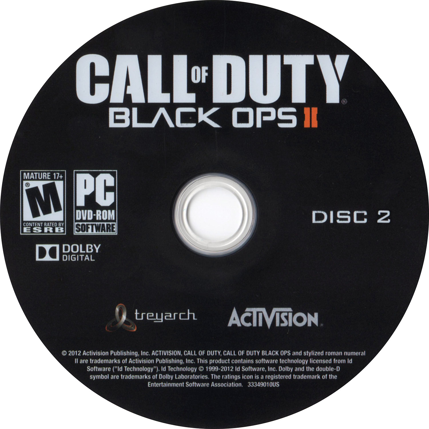 Call of Duty: Black Ops 2 - CD obal 2