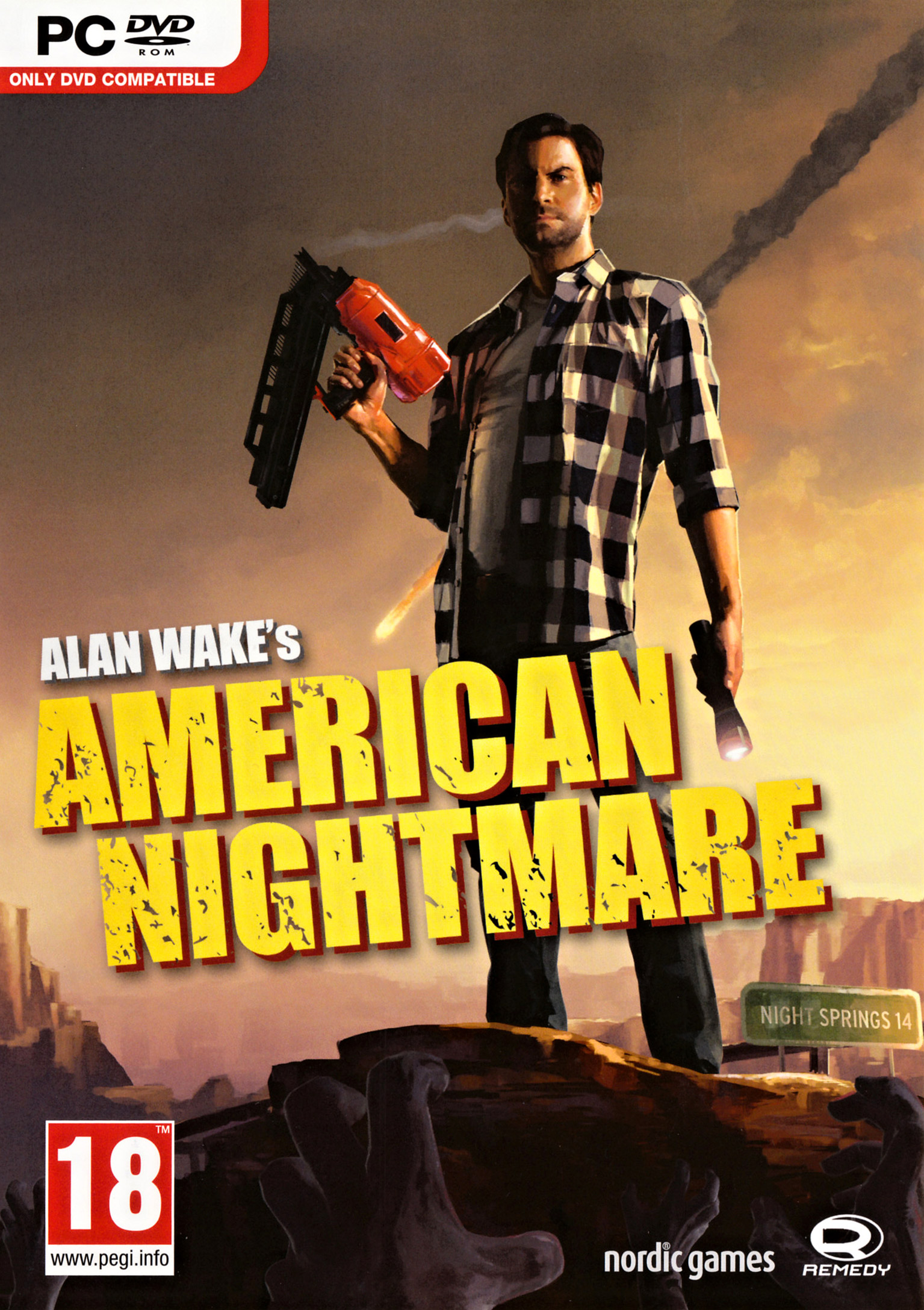 Alan Wake's American Nightmare - predn DVD obal