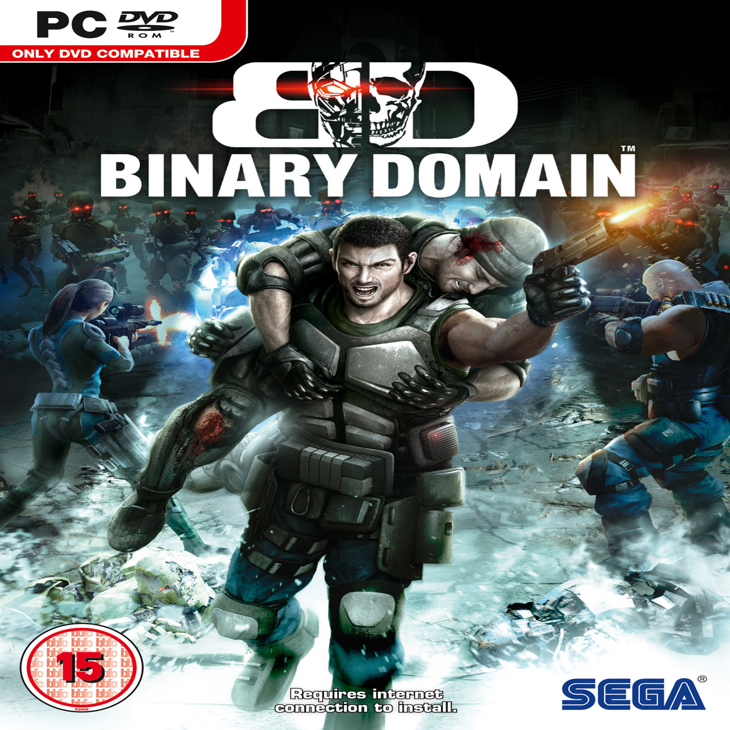 Binary Domain - predn CD obal