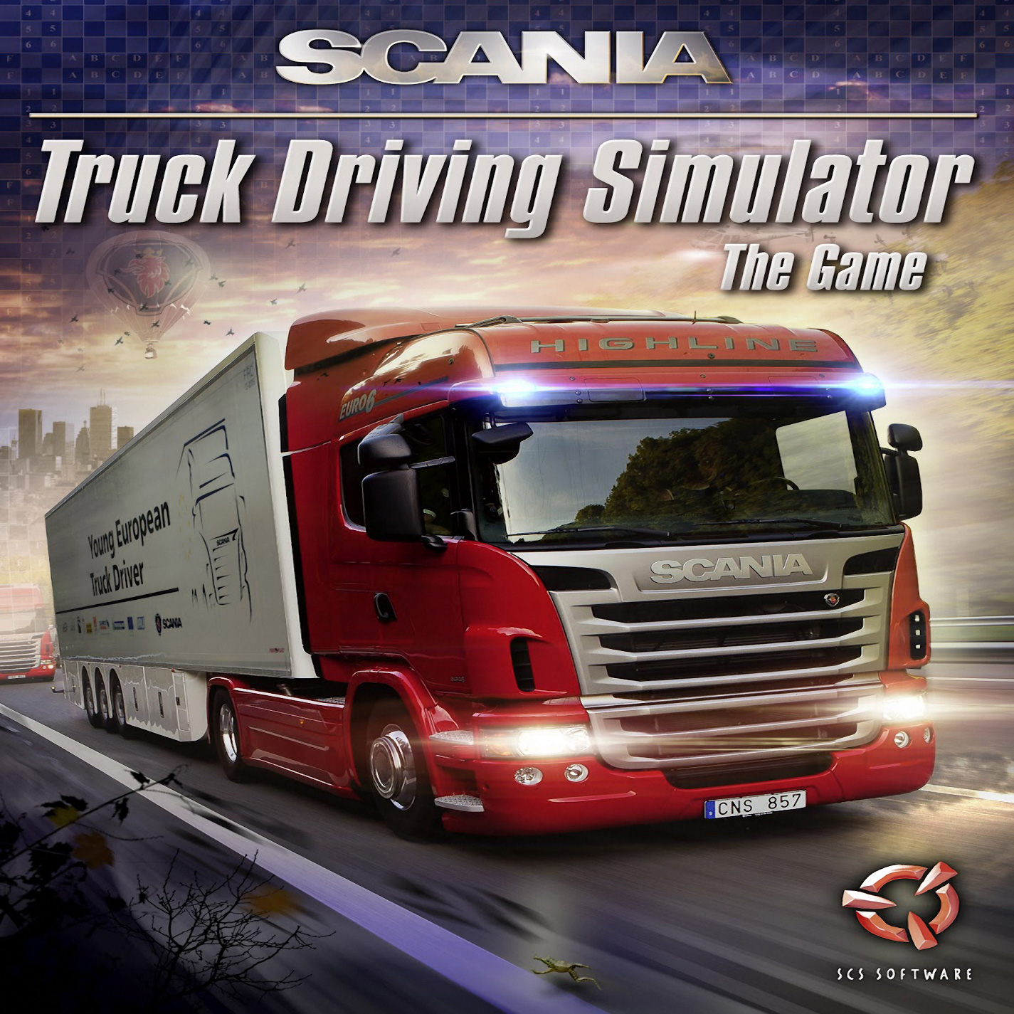 Scania Truck Driving Simulator - The Game - predn CD obal