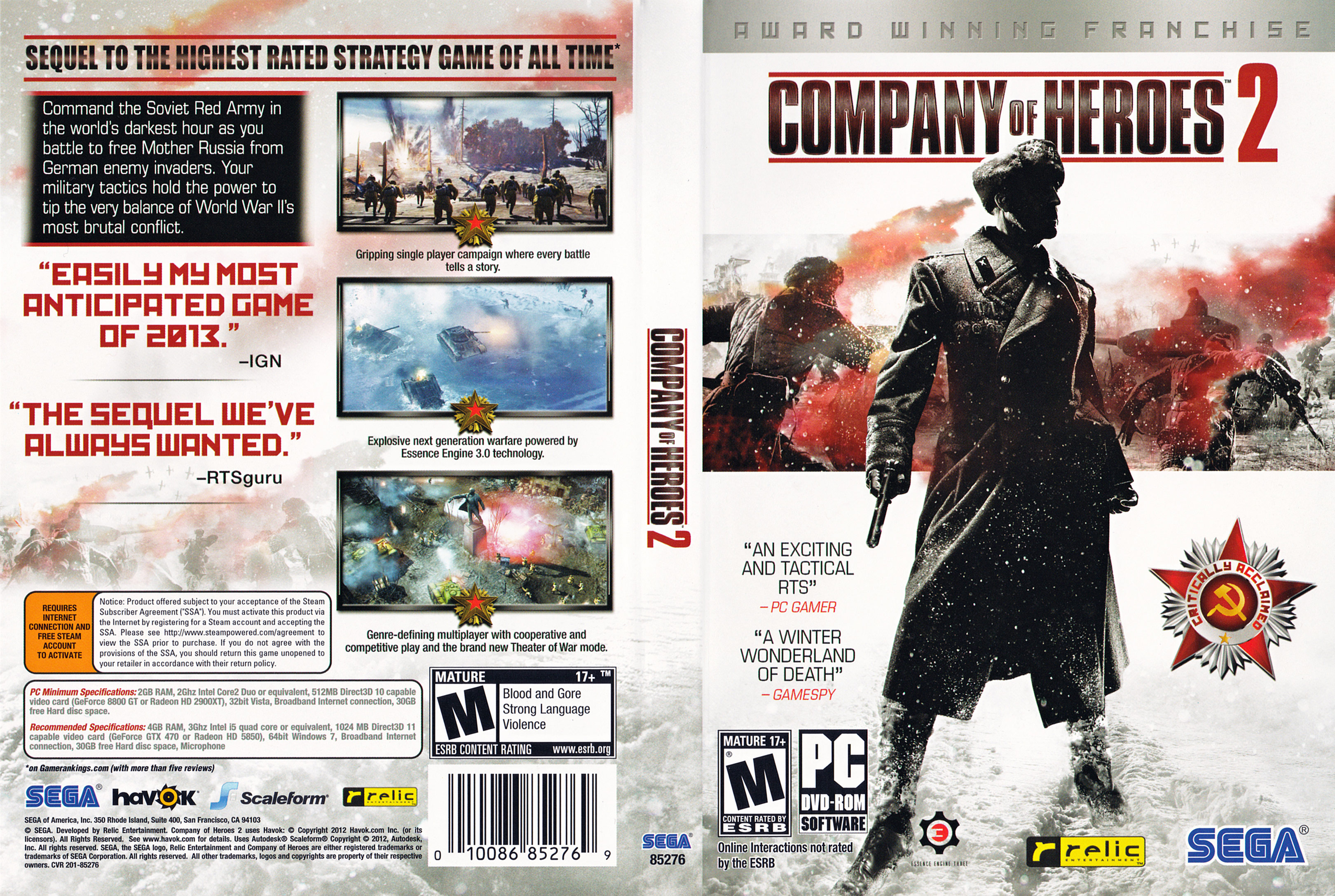 Company of Heroes 2 - DVD obal 2
