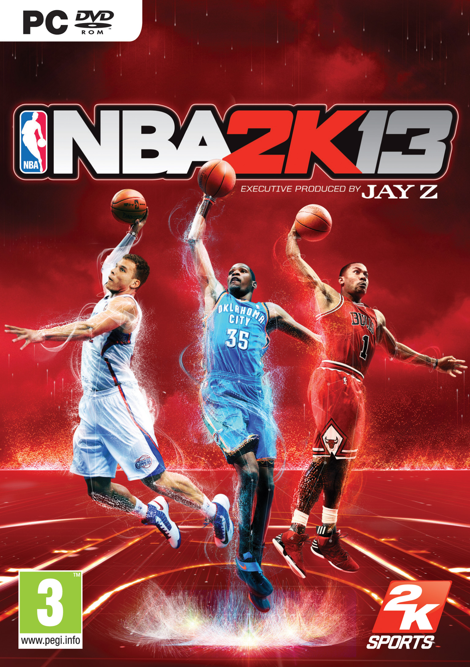NBA 2K13 - predn DVD obal