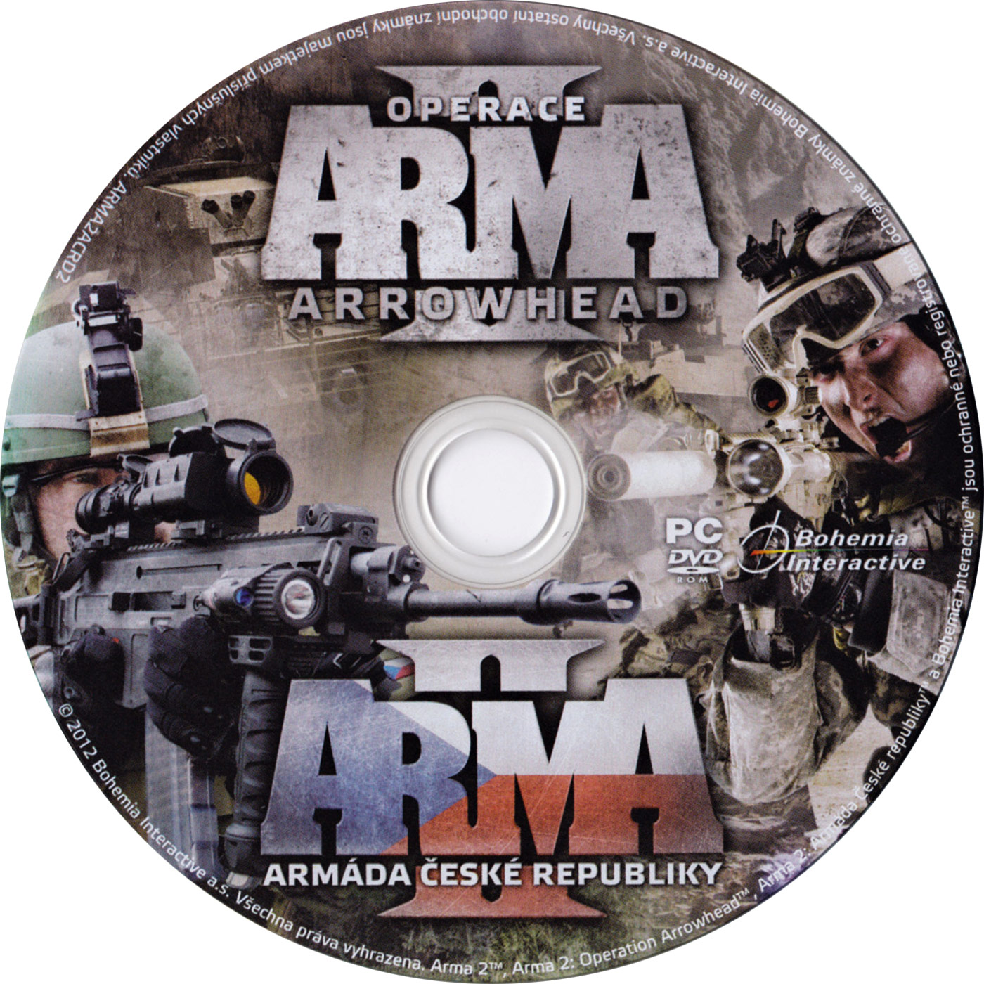 ARMA II: Army of the Czech Republic - CD obal