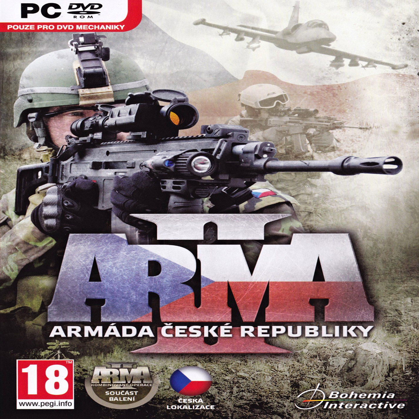 ARMA II: Army of the Czech Republic - predn CD obal