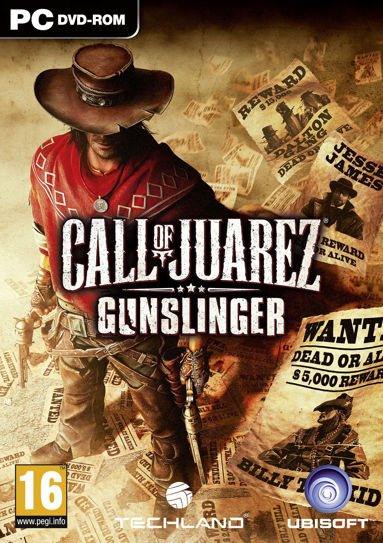 Call of Juarez: Gunslinger - predn DVD obal