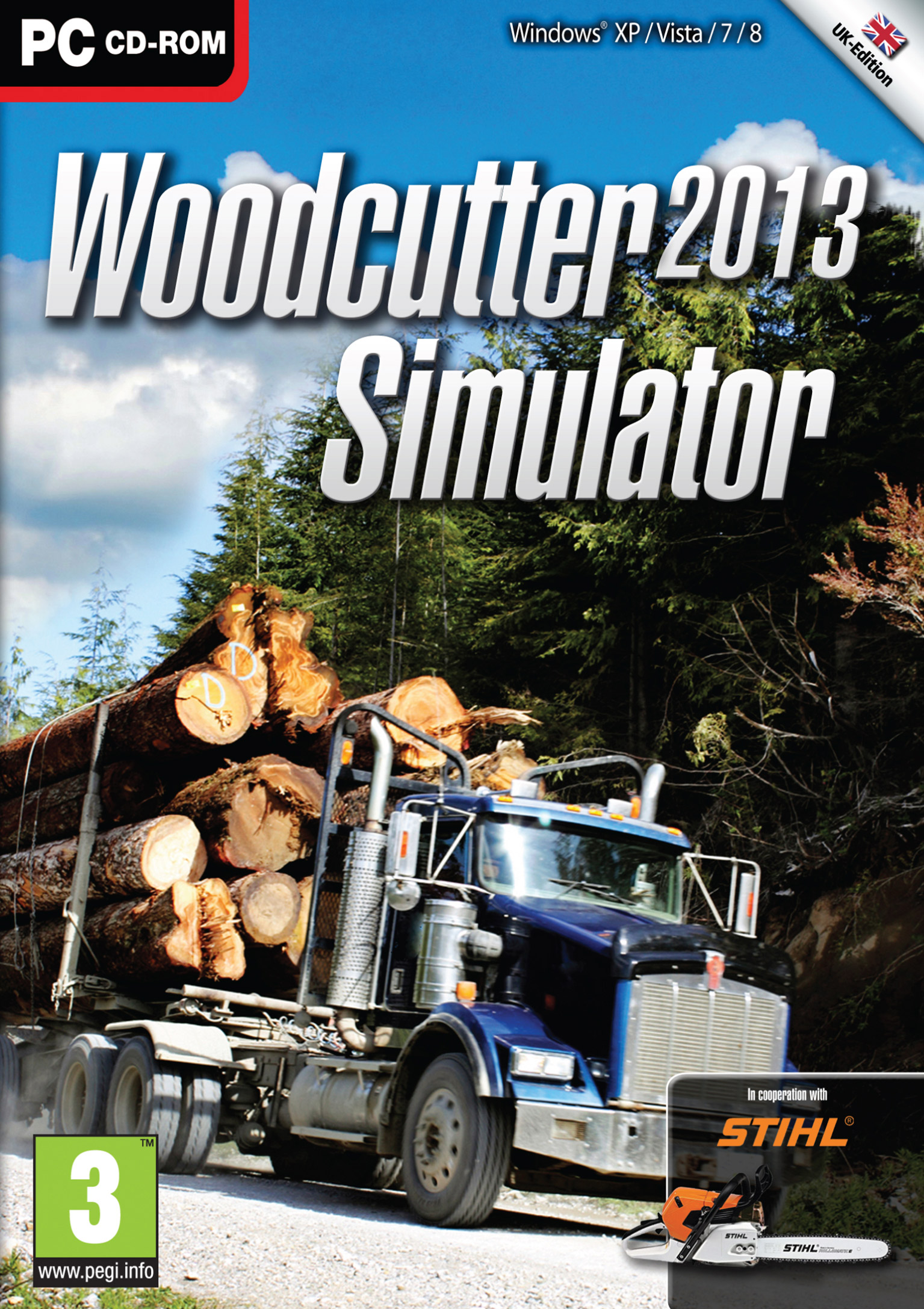 Woodcutter Simulator 2013 - predn DVD obal