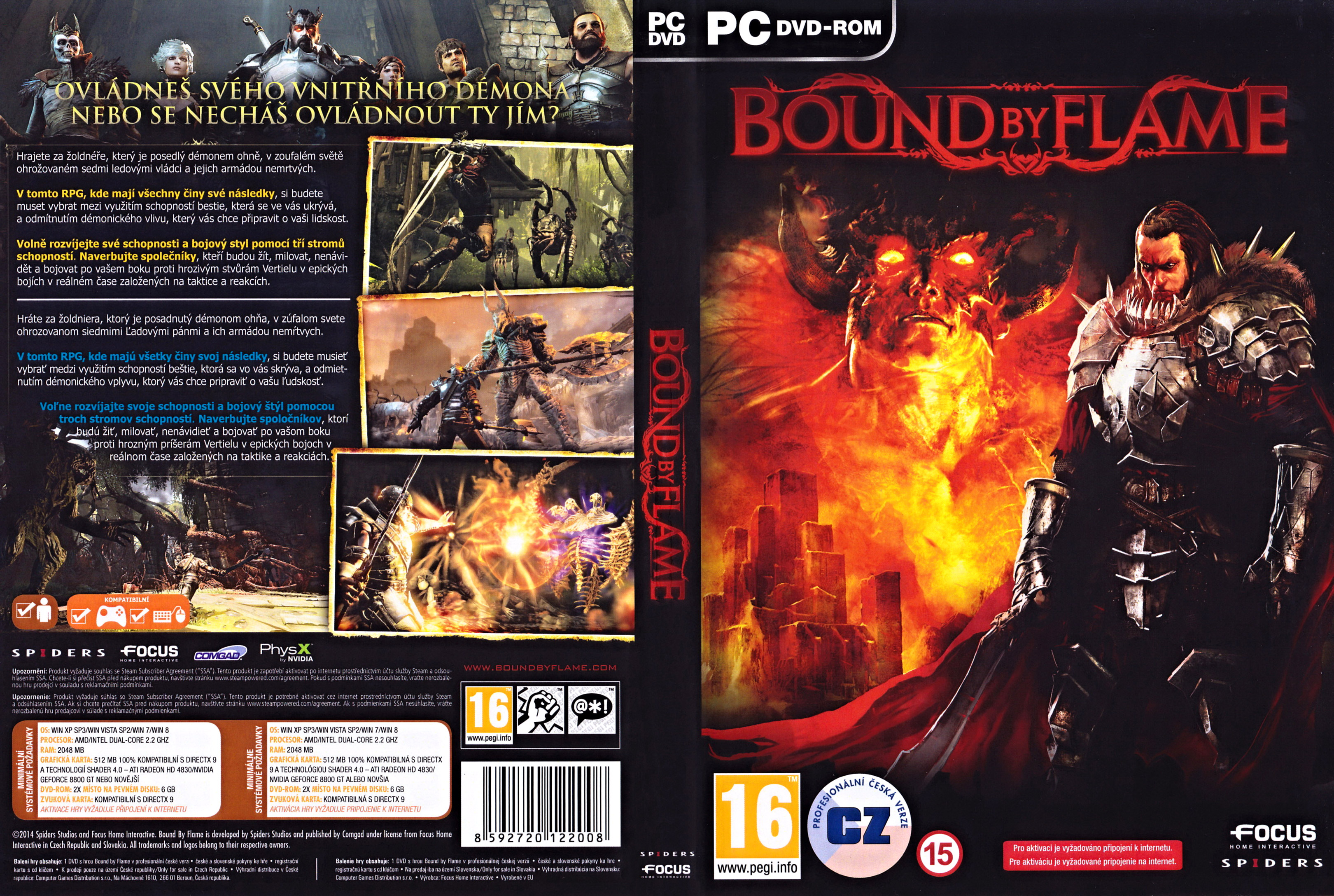 Bound by Flame - DVD obal