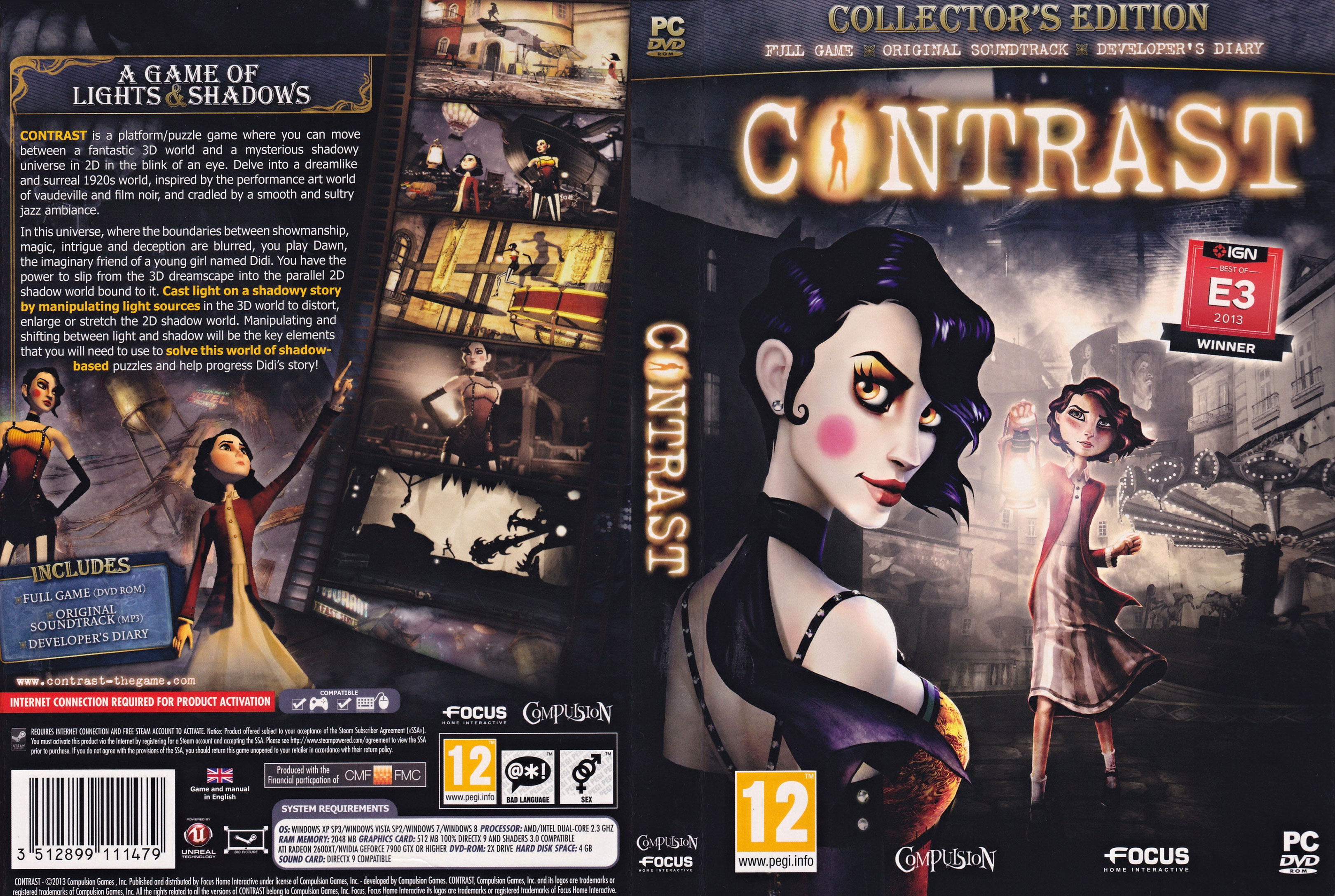 Contrast - DVD obal