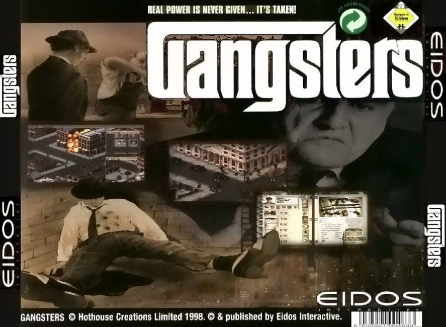 Gangsters: Organized Crime - zadn CD obal