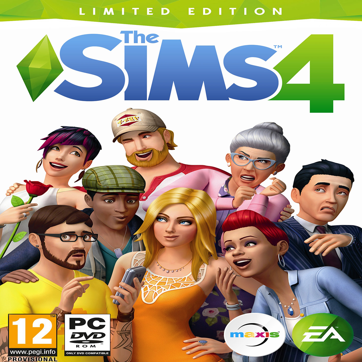 The Sims 4 - predn CD obal 2
