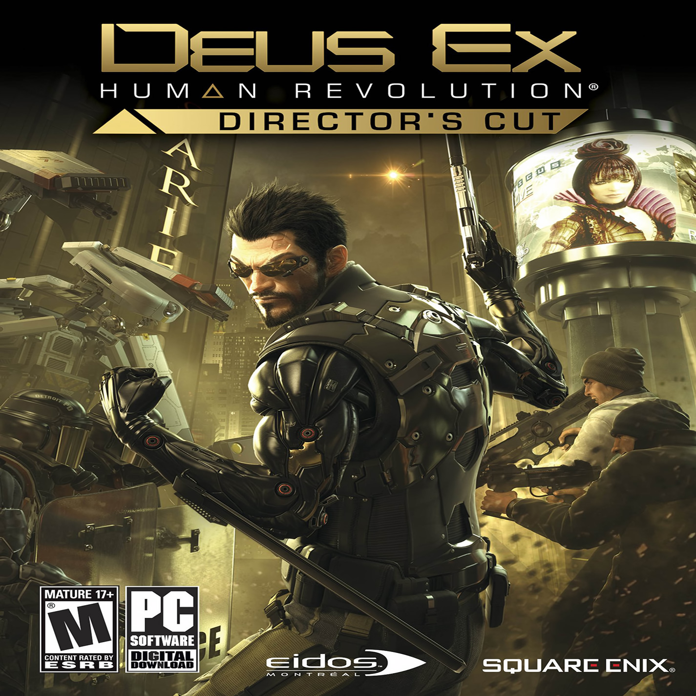 Deus Ex: Human Revolution - Directors Cut - predn CD obal