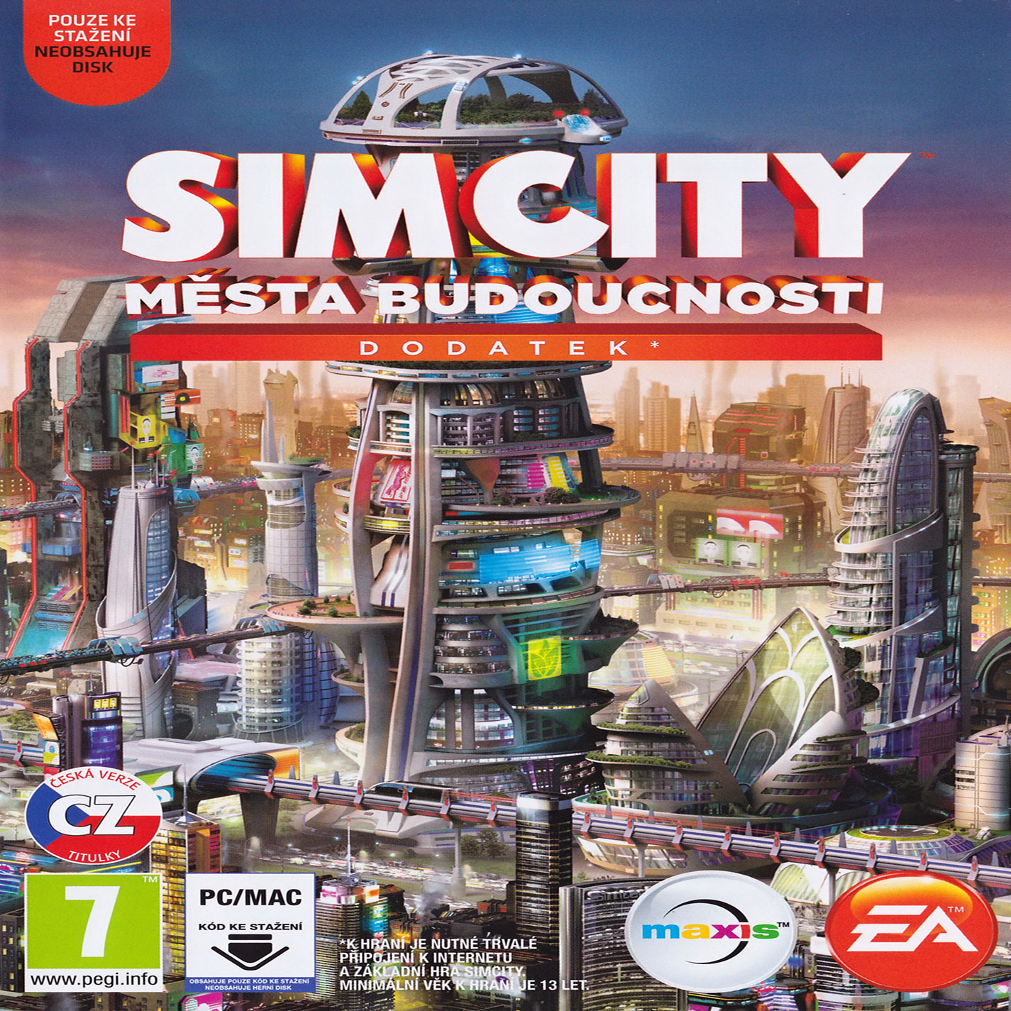 SimCity: Cities of Tomorrow - predn CD obal 2