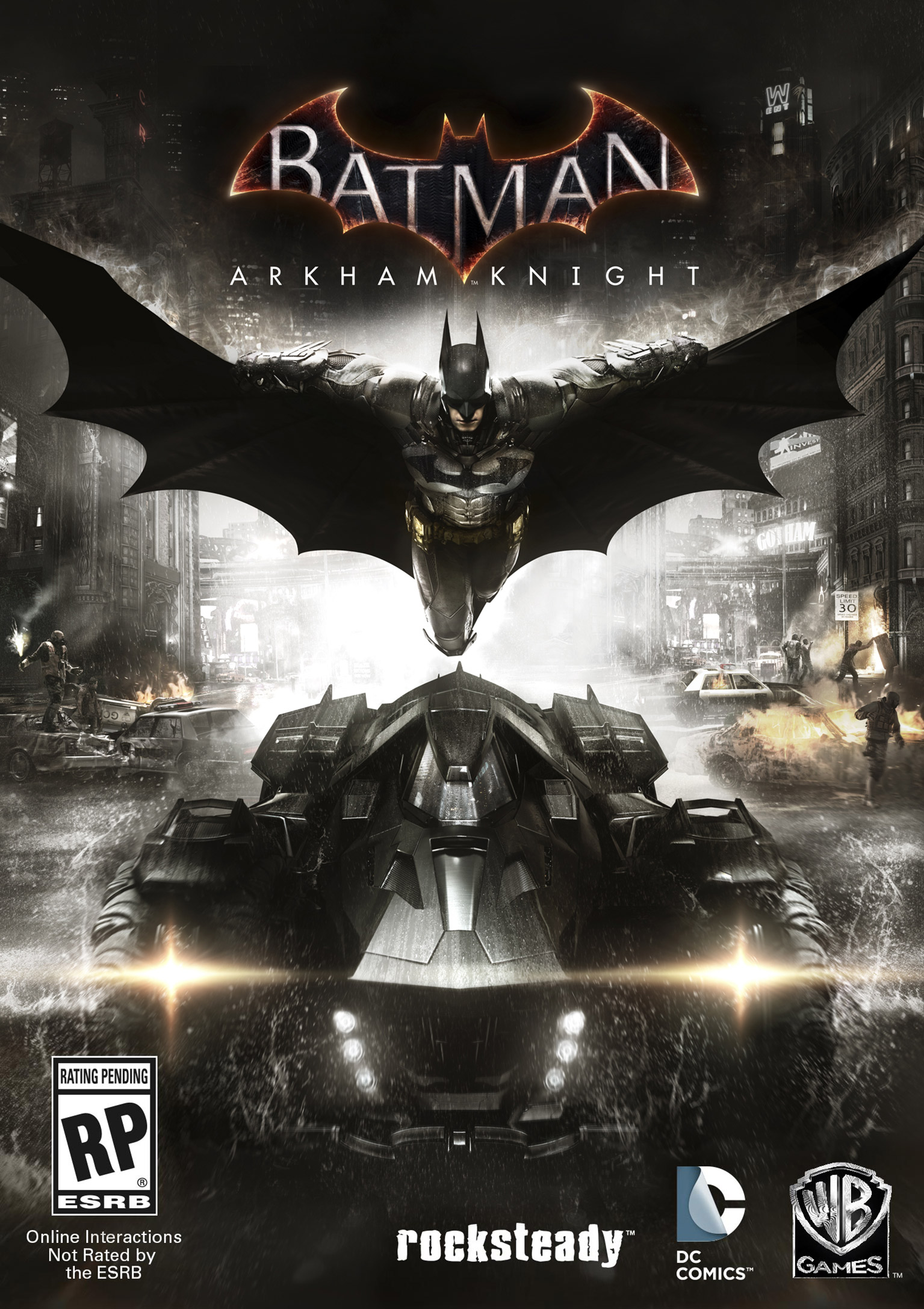 Batman: Arkham Knight - predn DVD obal