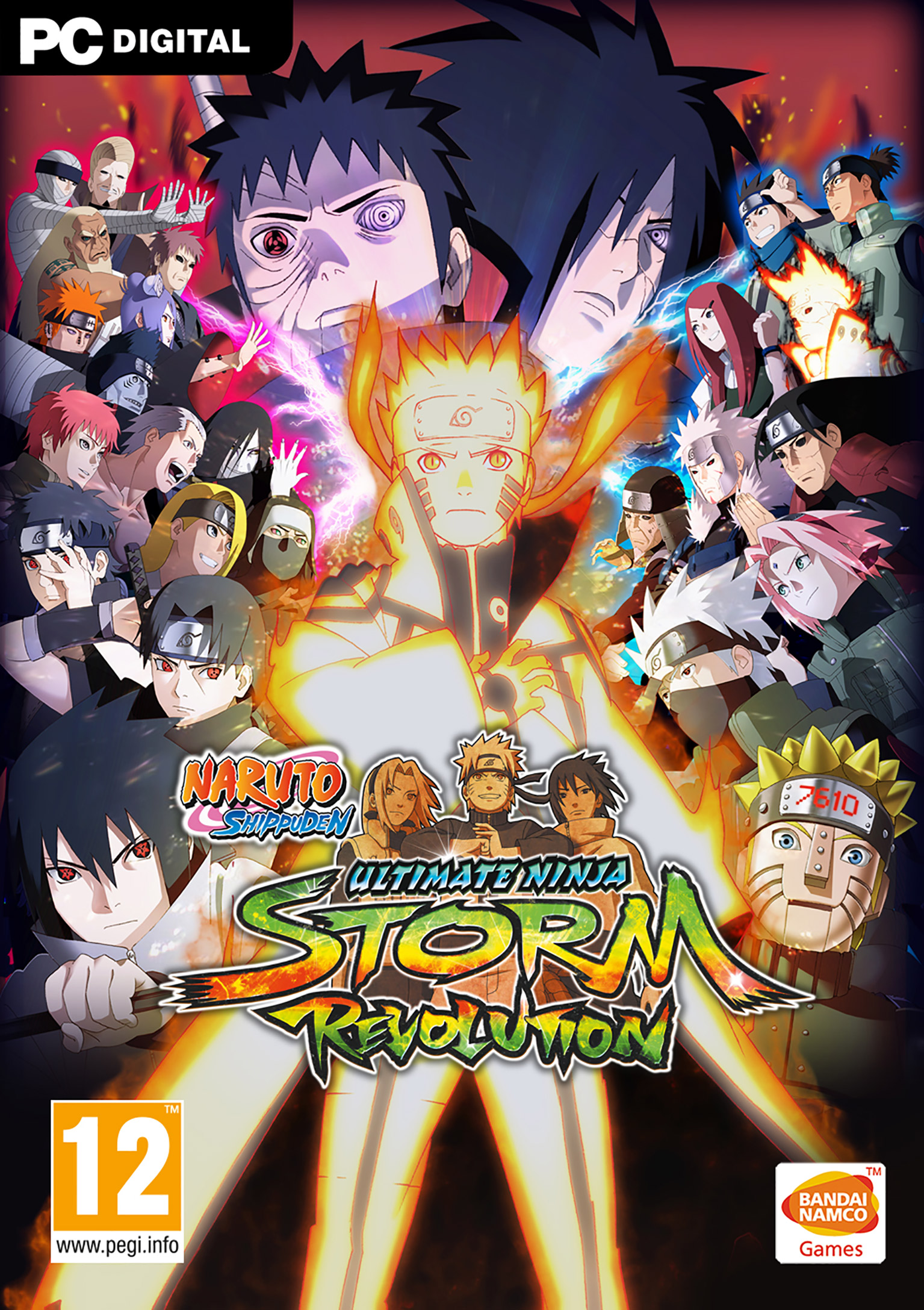 Naruto Shippuden: Ultimate Ninja Storm Revolution - predn DVD obal