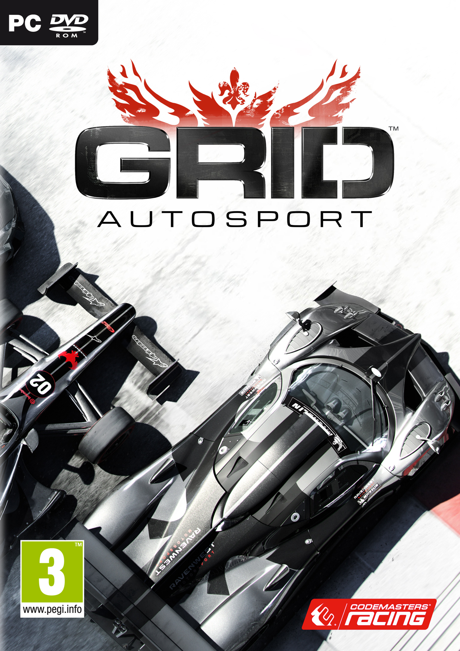 GRID: Autosport - predn DVD obal