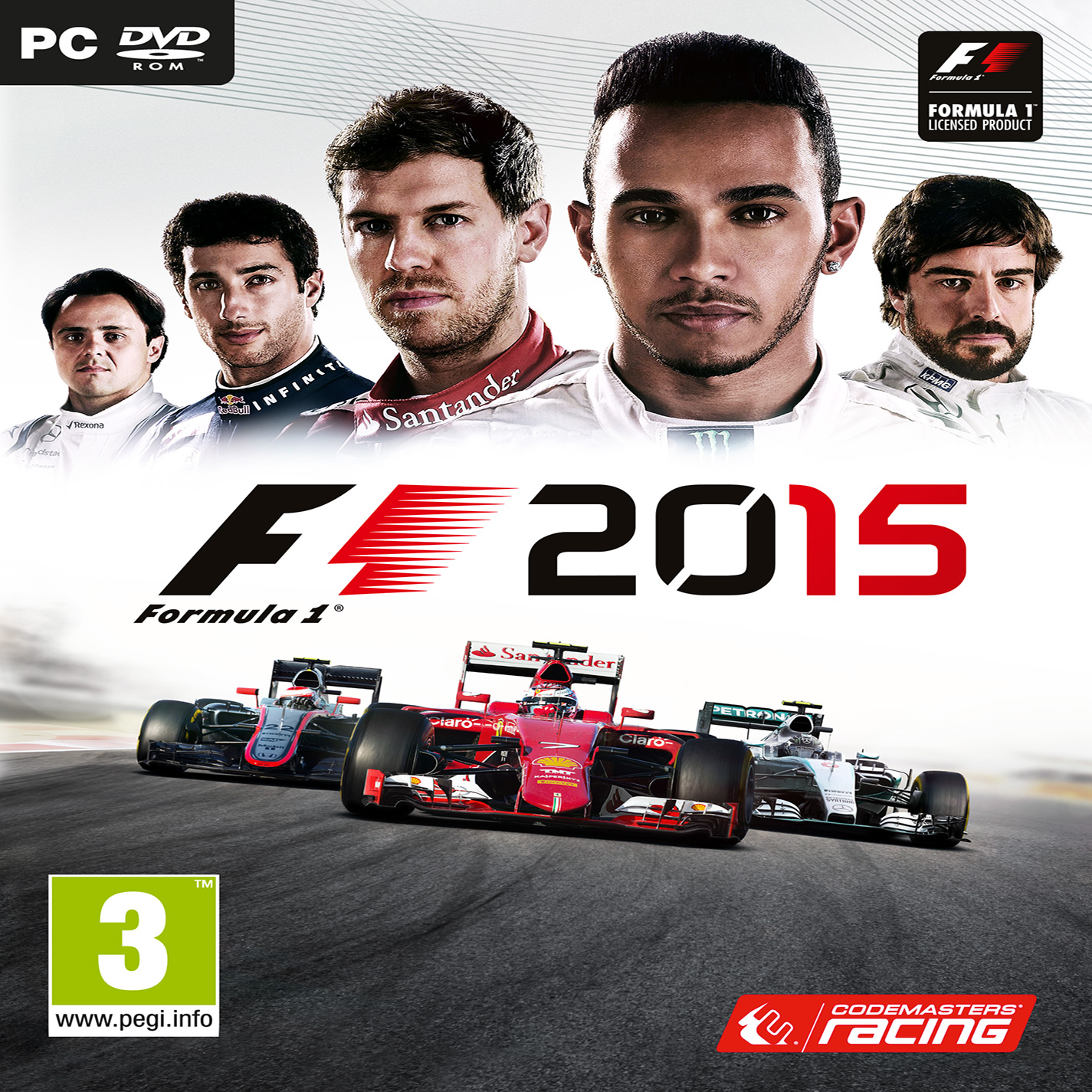 F1 2015 - predn CD obal