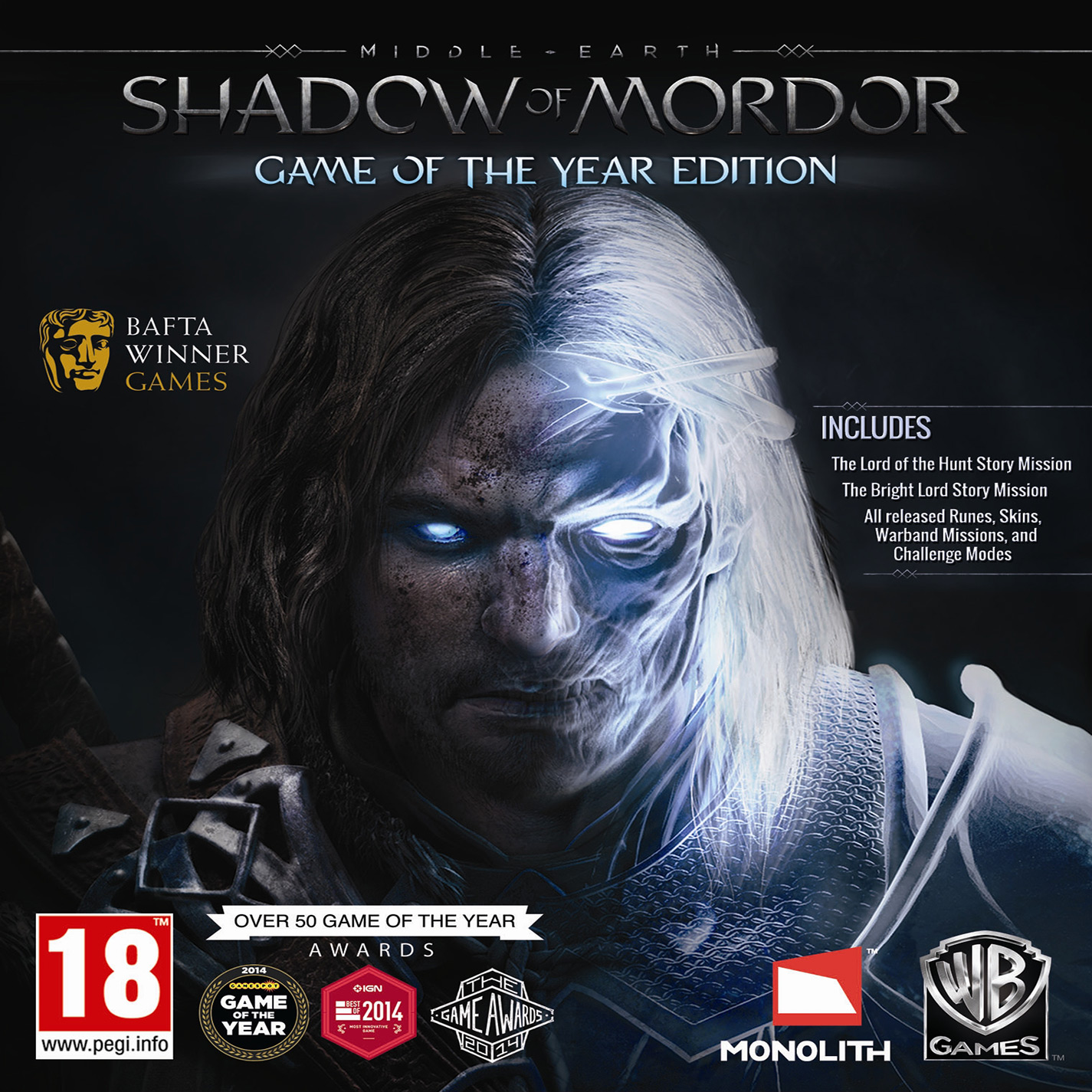 Middle-earth: Shadow of Mordor - Game of the Year Edition - predn CD obal
