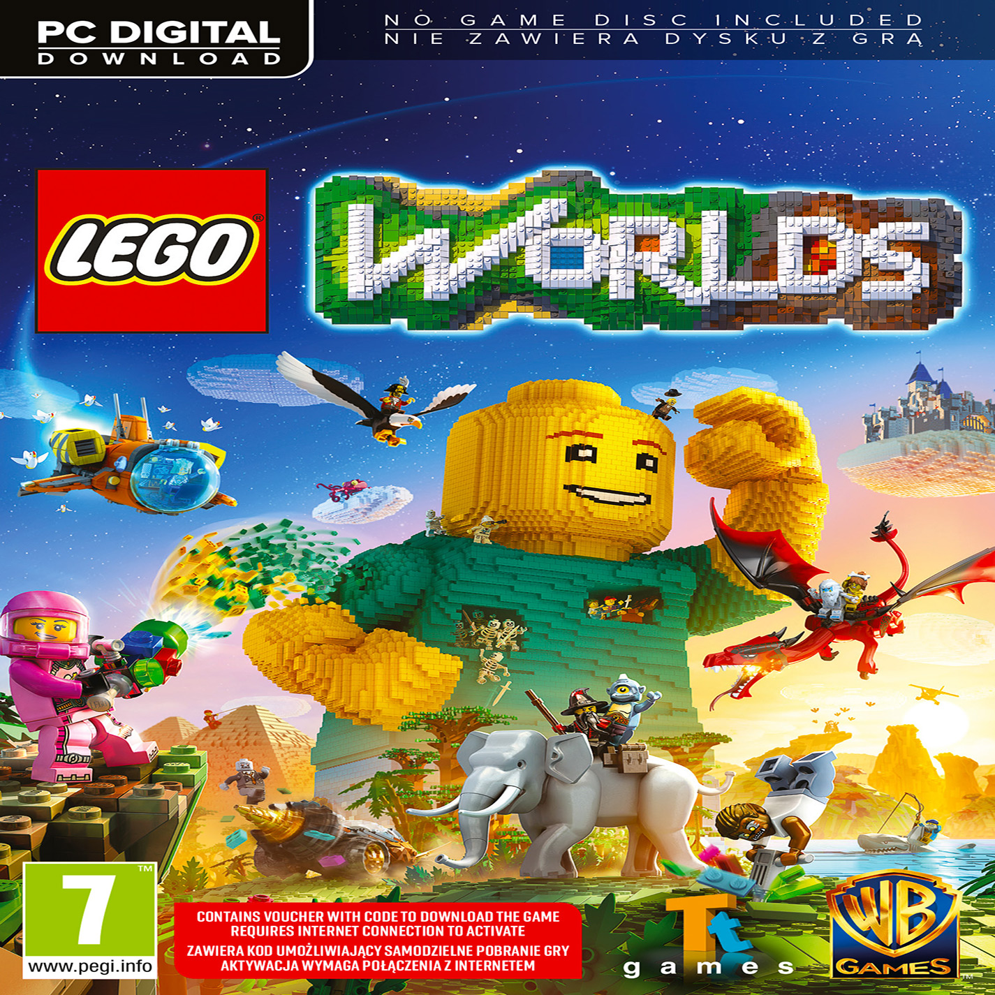 LEGO Worlds - predn CD obal