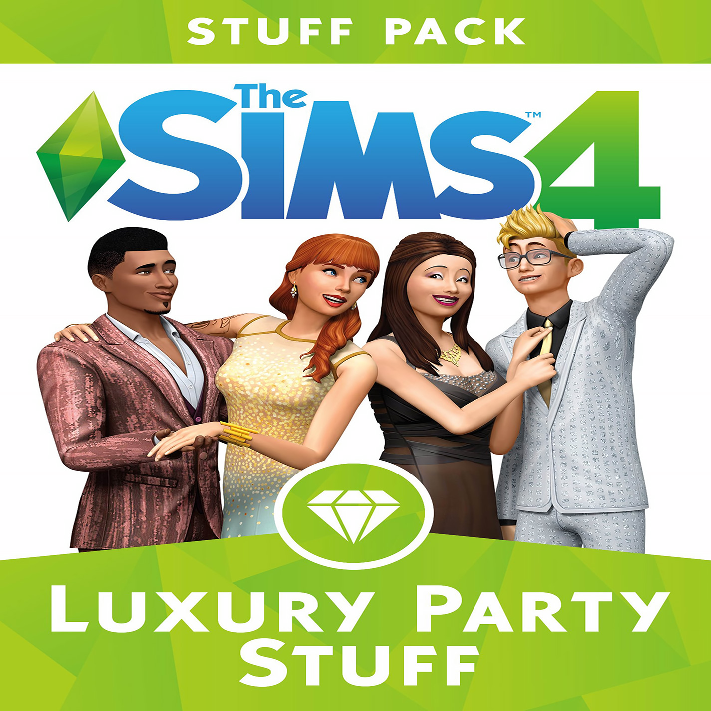 The Sims 4: Luxury Party Stuff - predn CD obal