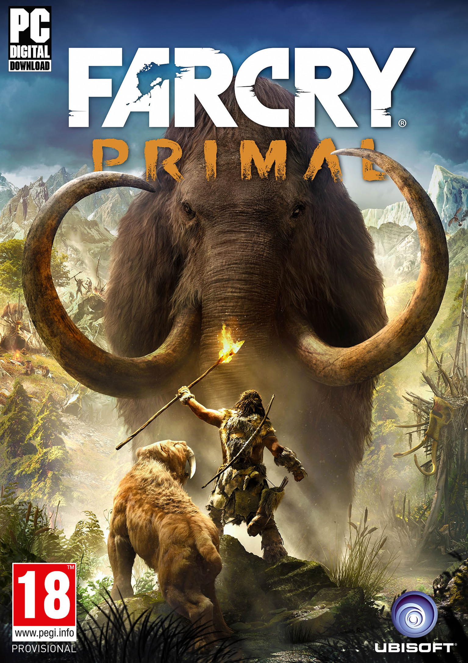 Far Cry Primal - predn DVD obal