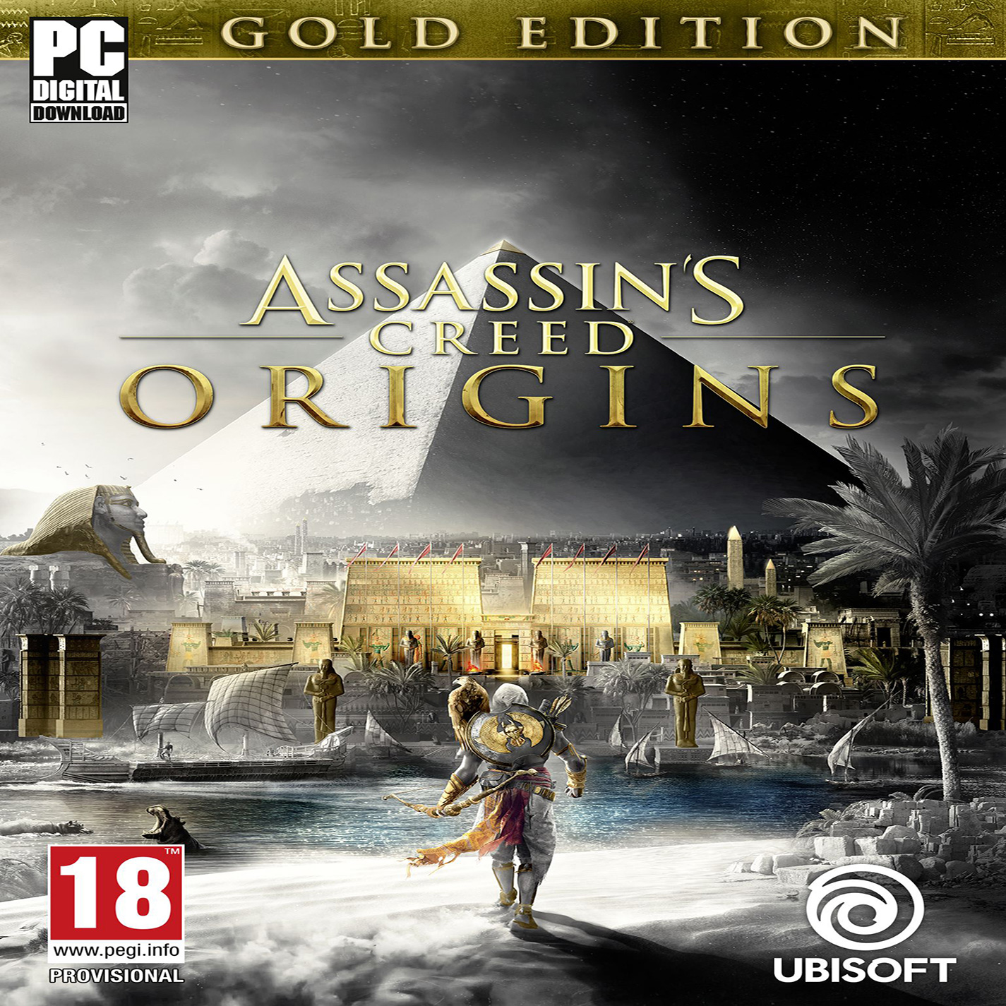 Assassin's Creed: Origins - predn CD obal 3