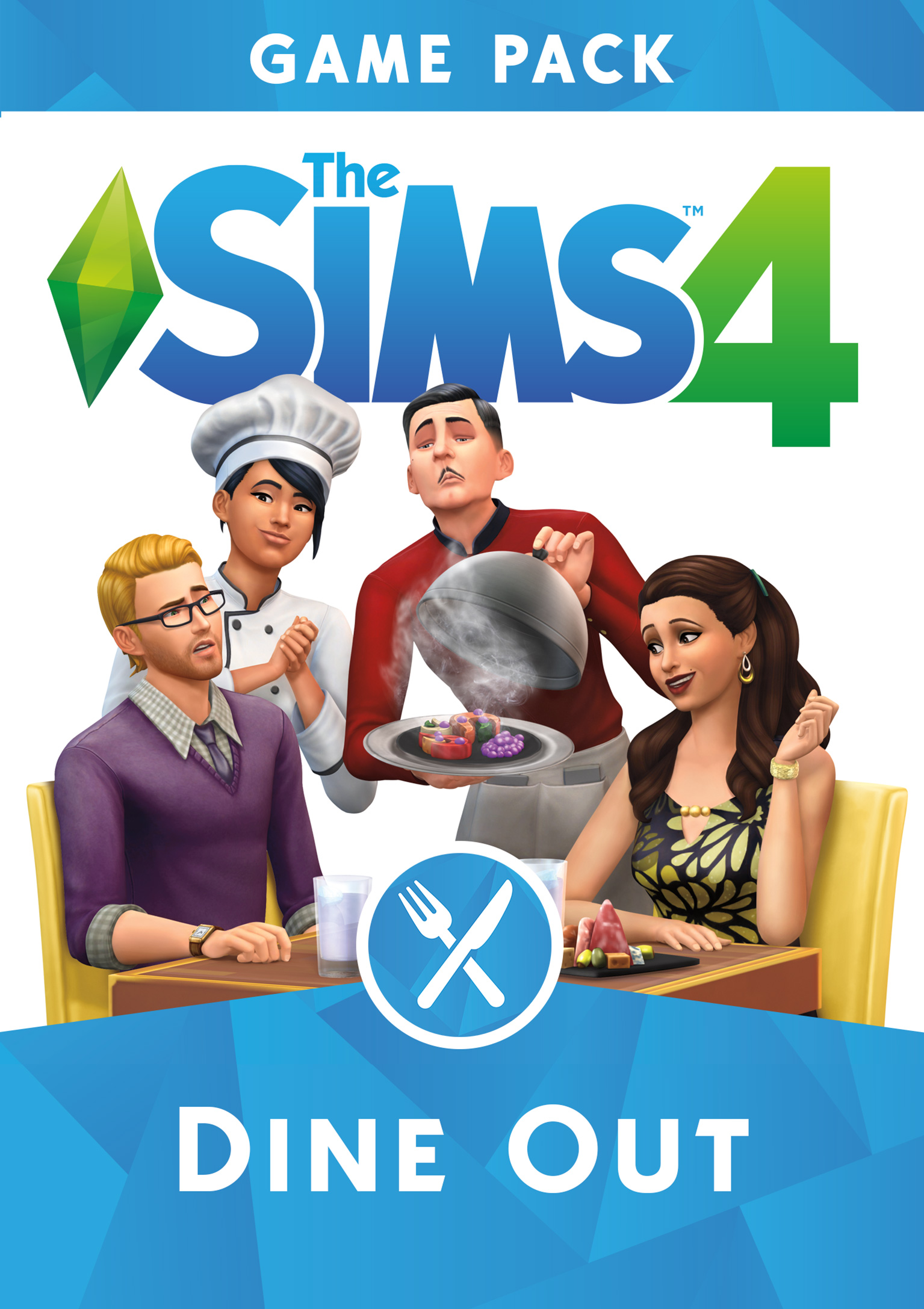 The Sims 4: Dine Out - predn DVD obal