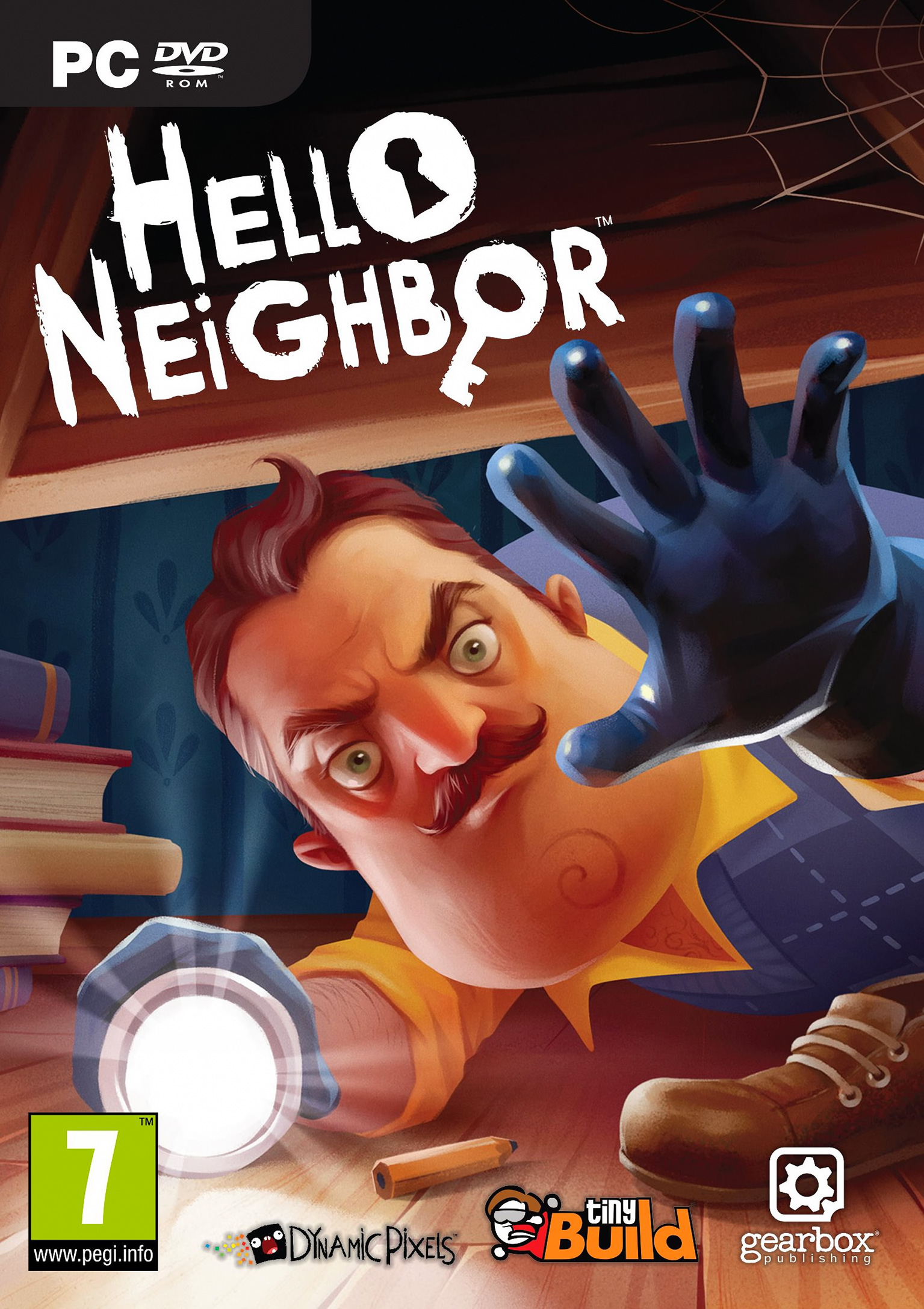 Hello Neighbor - predn DVD obal
