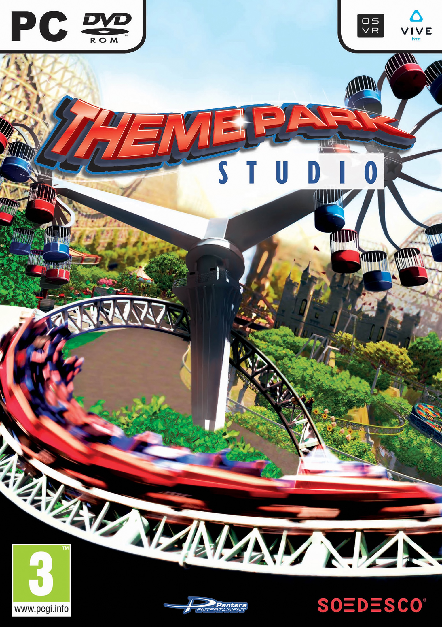 Theme Park Studio - predn DVD obal