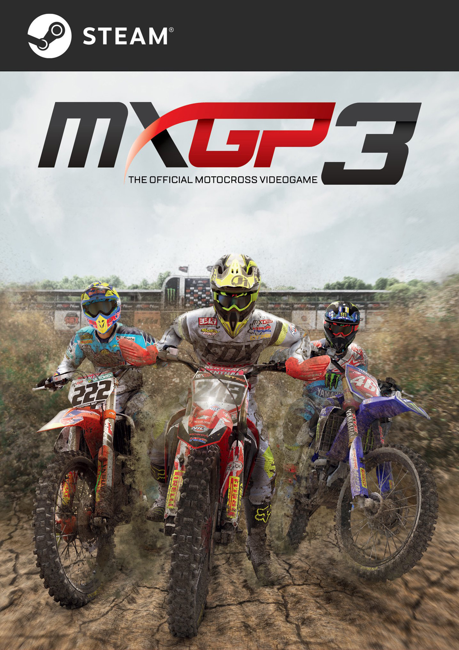 MXGP 3 - The Official Motocross Videogame - predn DVD obal