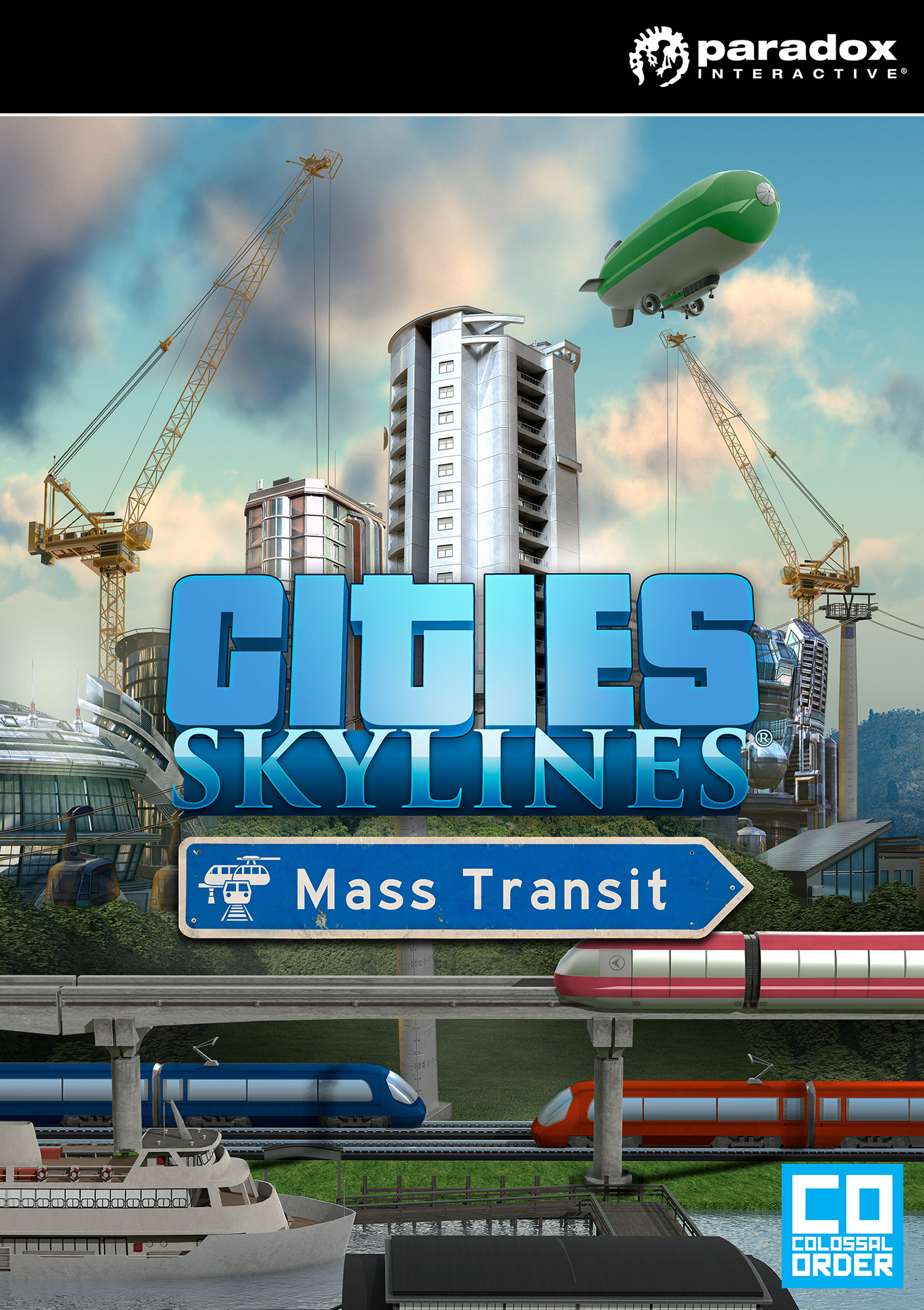 Cities: Skylines - Mass Transit - predn DVD obal