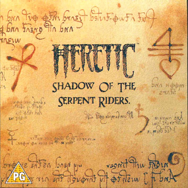 Heretic: Shadow Of The Serpent Riders - predn CD obal