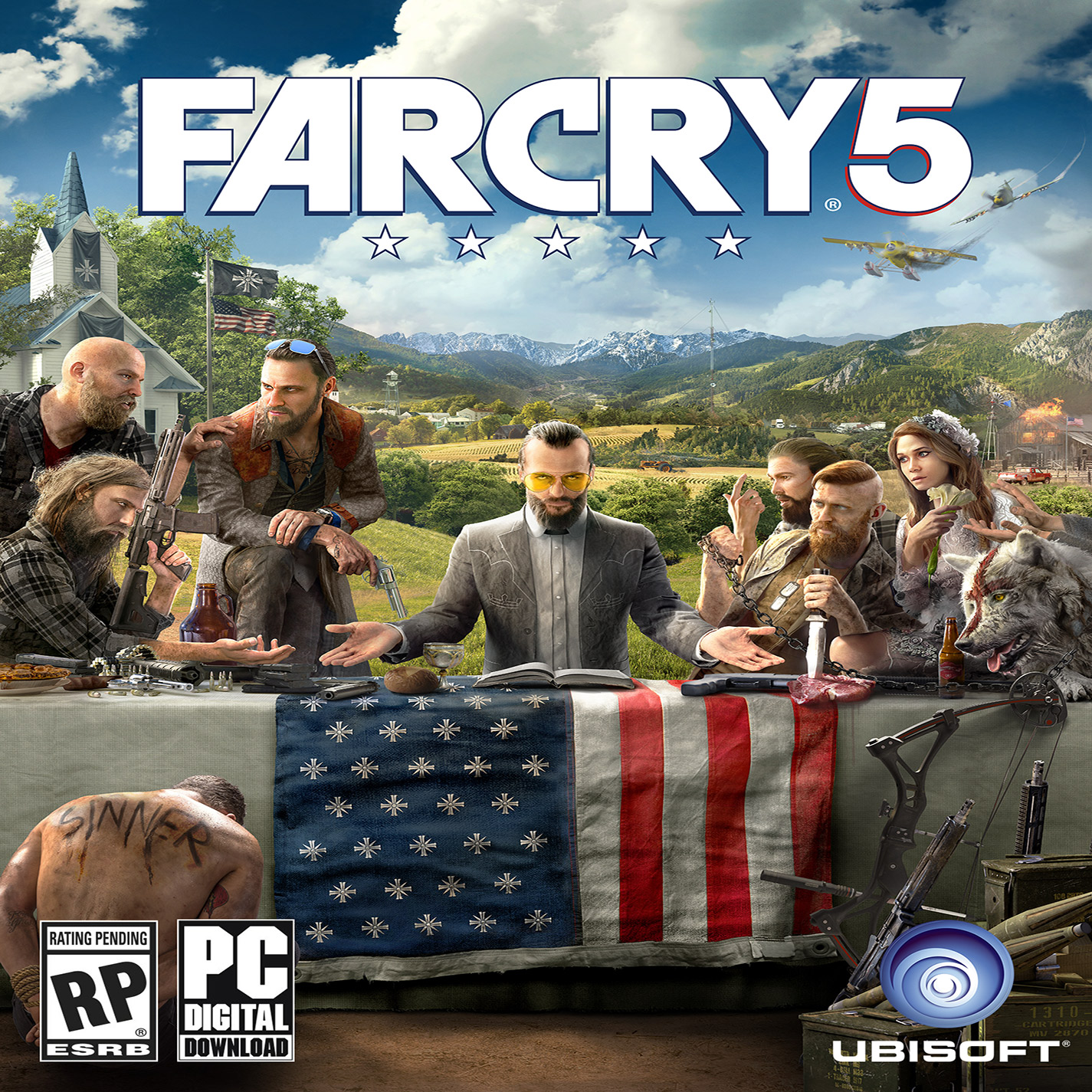 Far Cry 5 - predn CD obal