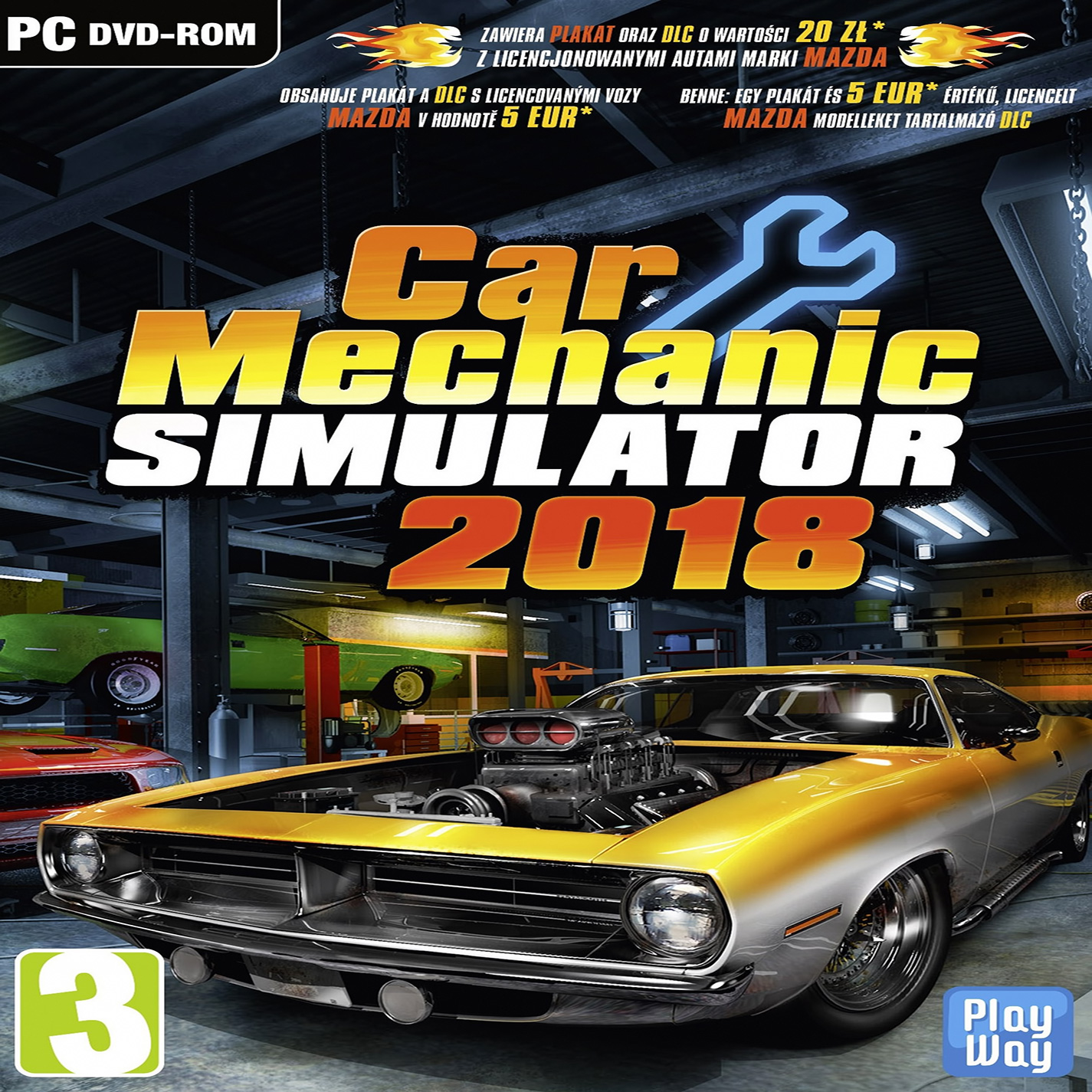 Car Mechanic Simulator 2018 - predn CD obal