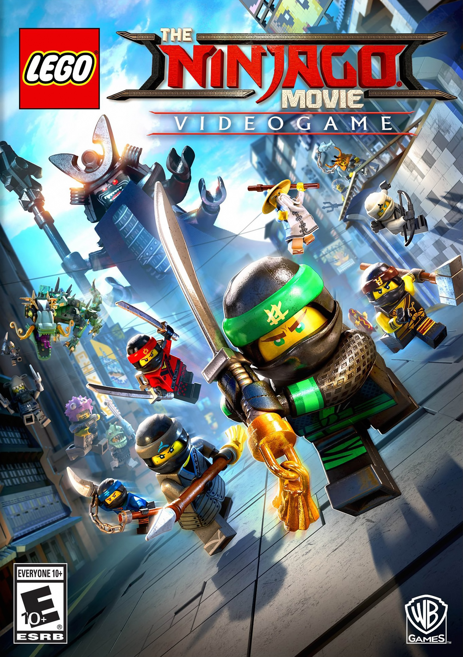 The LEGO Ninjago - predn DVD obal