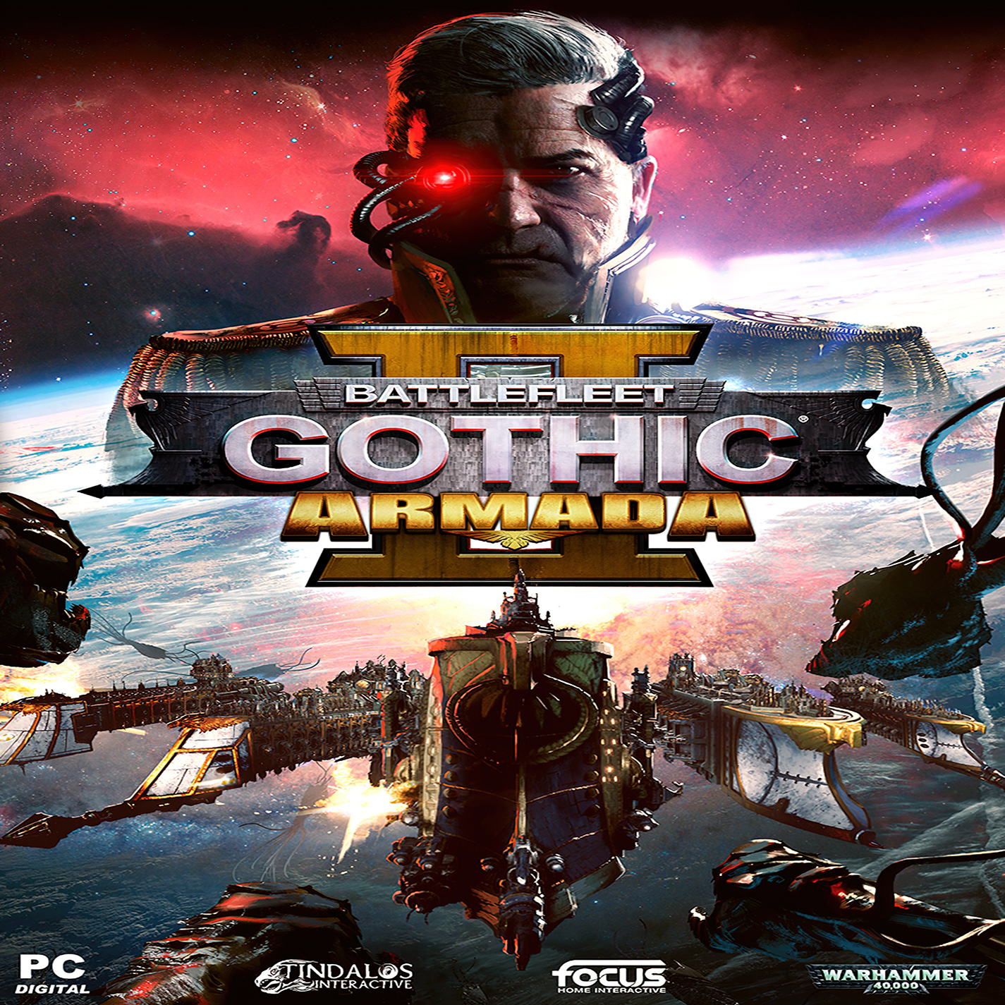 Battlefleet Gothic: Armada 2 - predn CD obal
