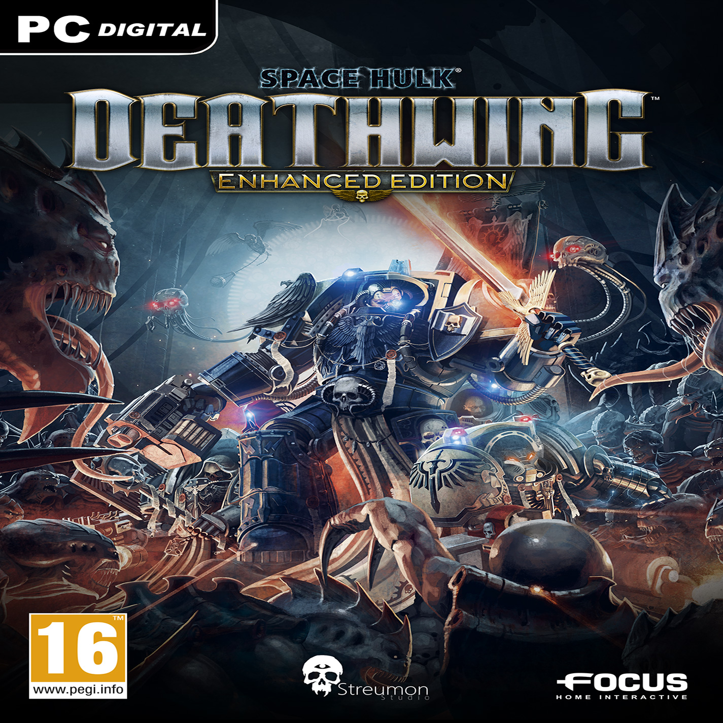 Space Hulk: Deathwing - Enhanced Edition - predn CD obal