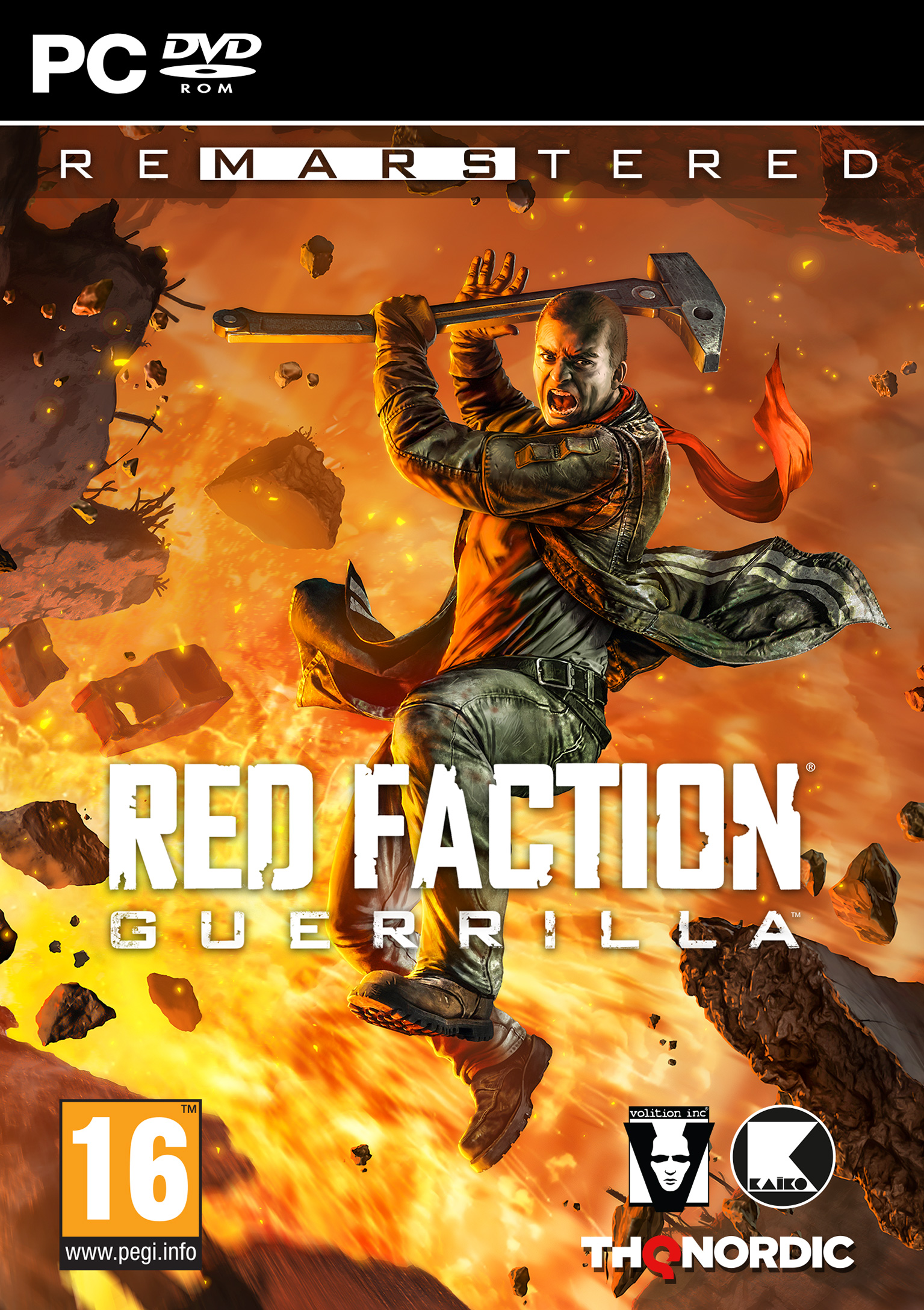 Red Faction: Guerrilla Re-Mars-tered - predn DVD obal
