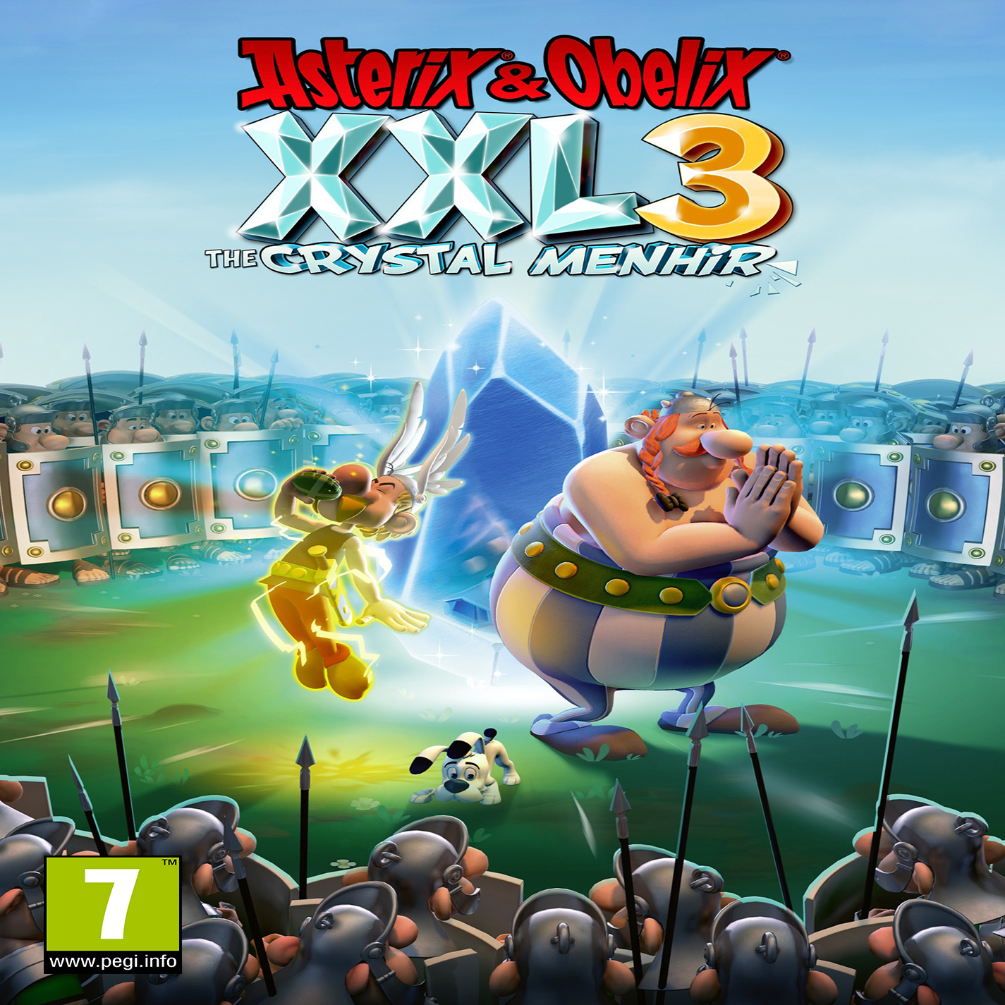 Asterix & Obelix XXL 3: The Crystal Menhir - predn CD obal