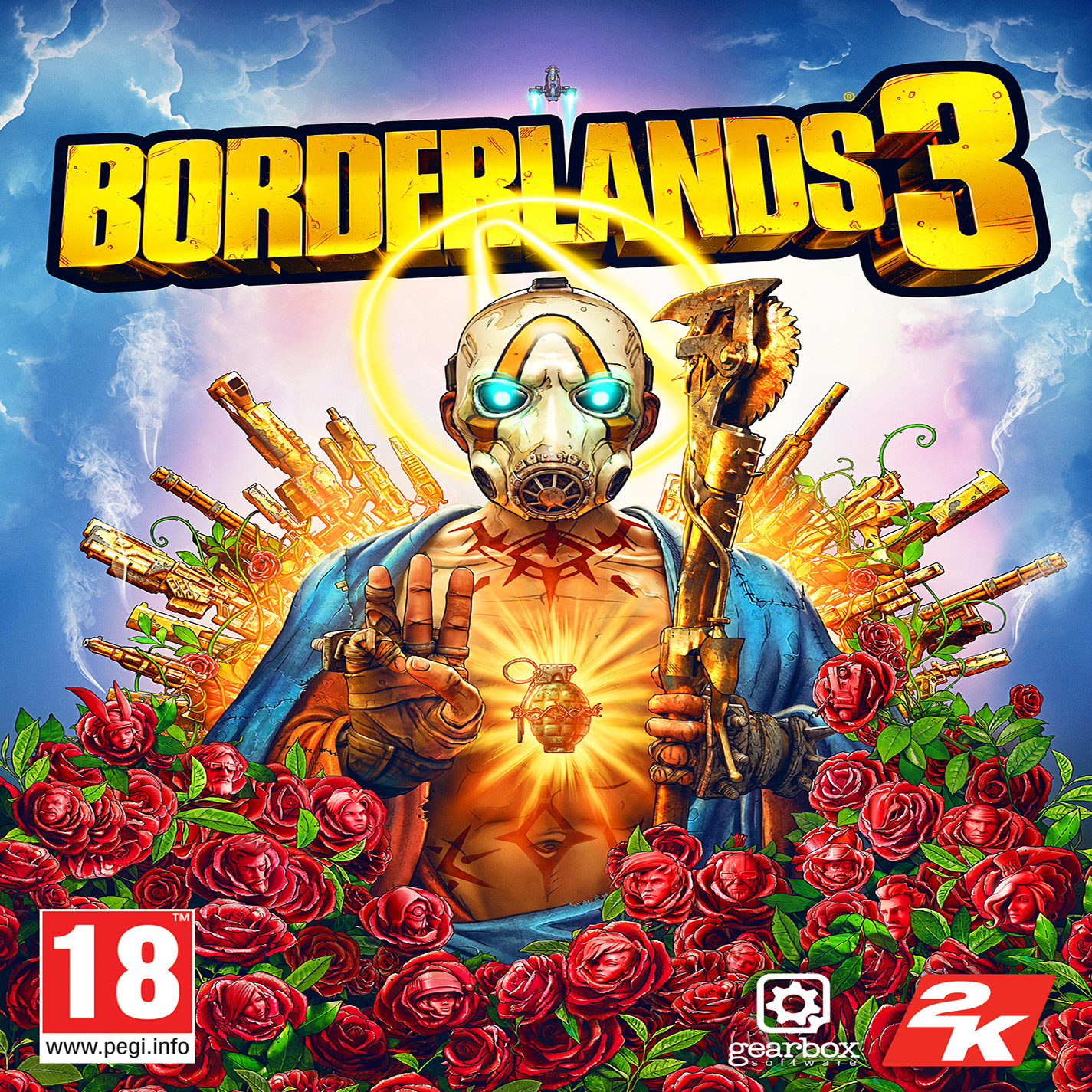 Borderlands 3 - predn CD obal