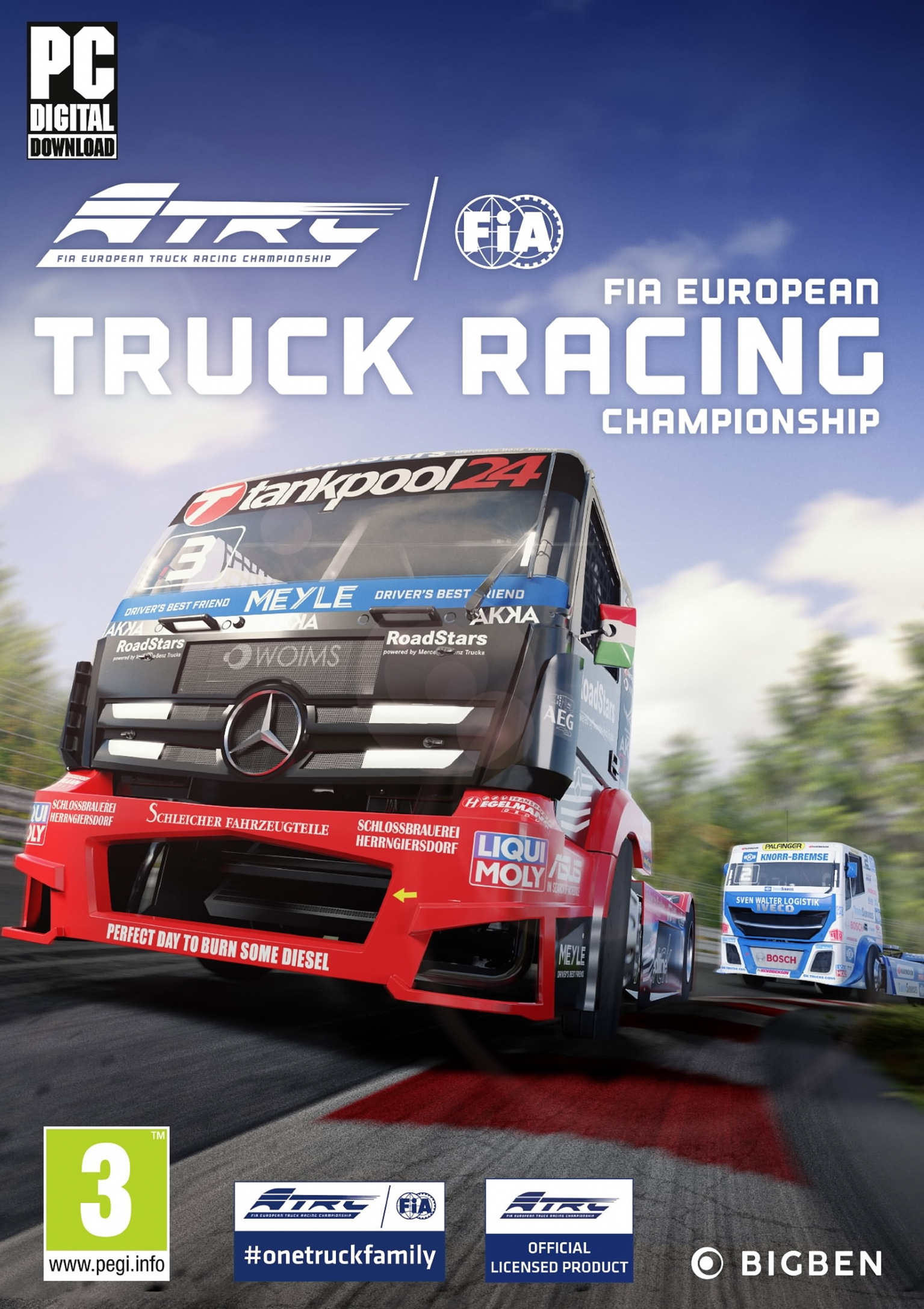 FIA European Truck Racing Championship - predn DVD obal